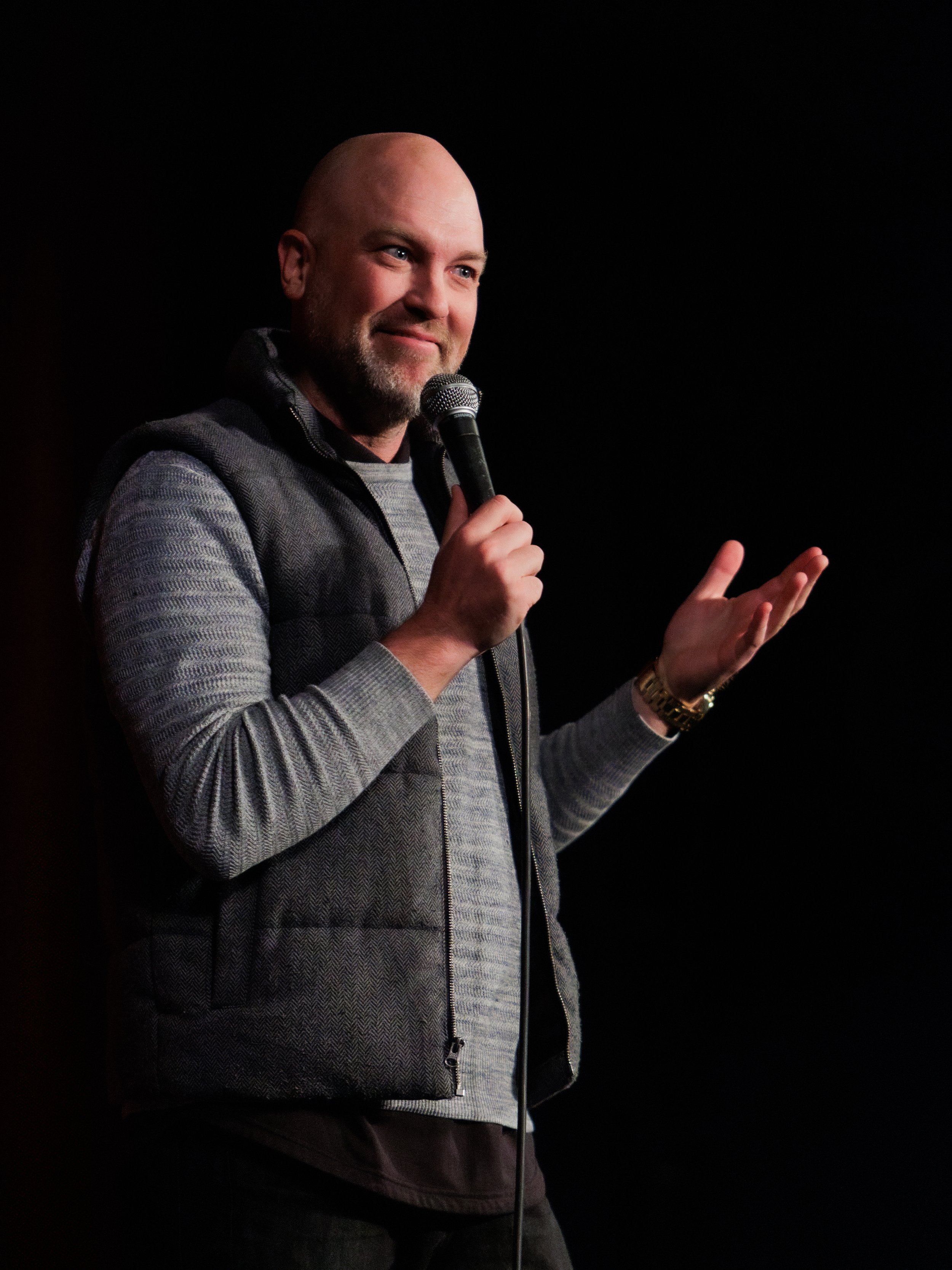 Cory Michaelis, everett comedy, historical everett theater, 