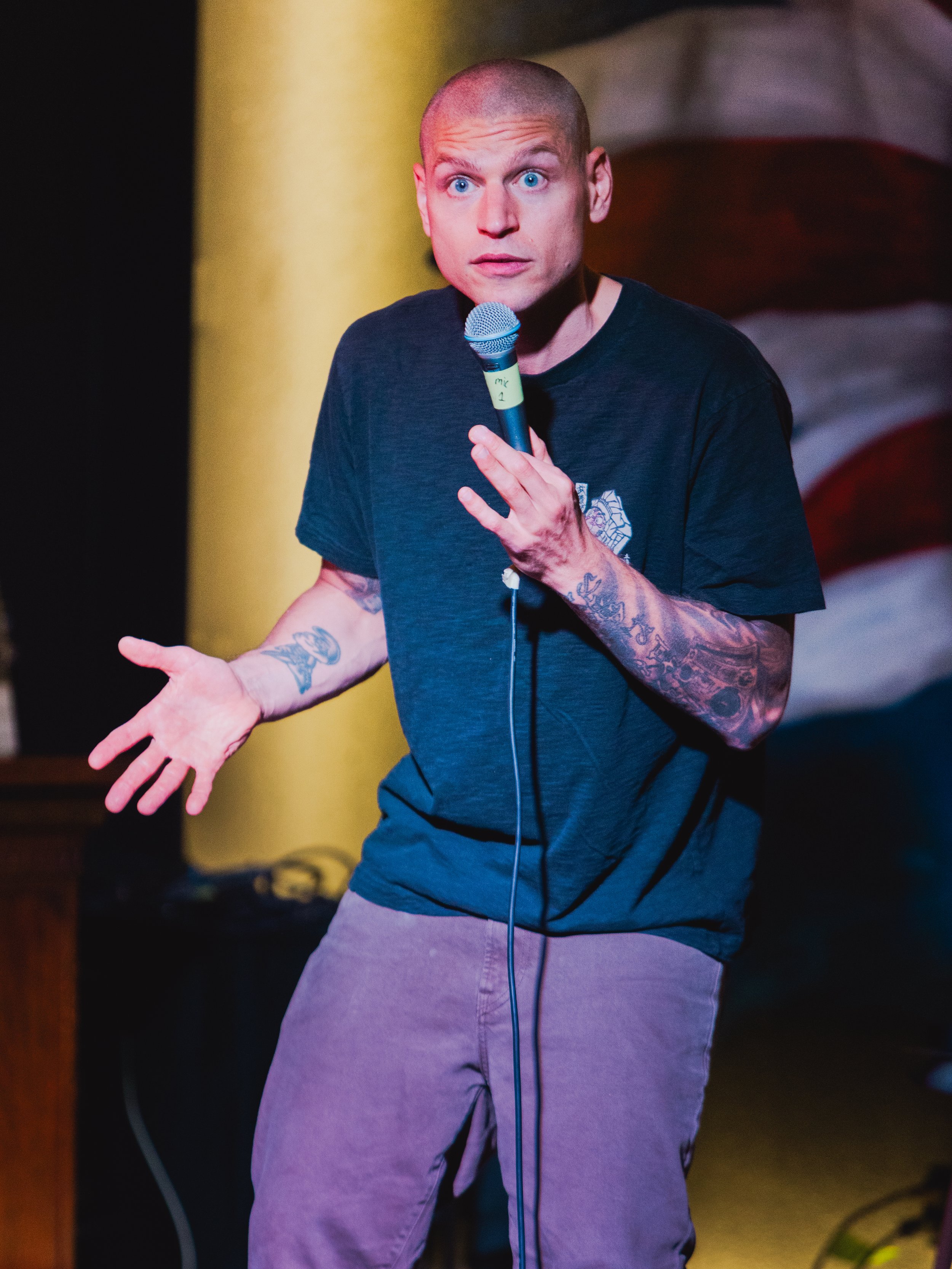 adam tiller, el sid, laugh track live, comedian, apex everett, 1611