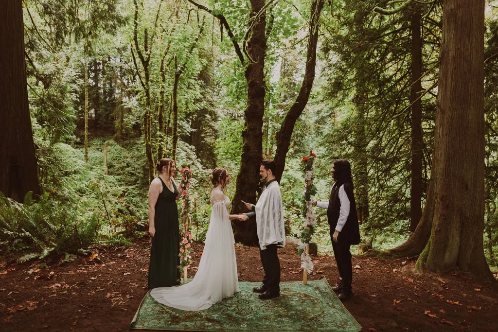 novelty hill farm, pacific north west, fall wedding, woodland elopement, duvall wedding