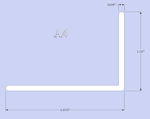 A4 - PVC Angles