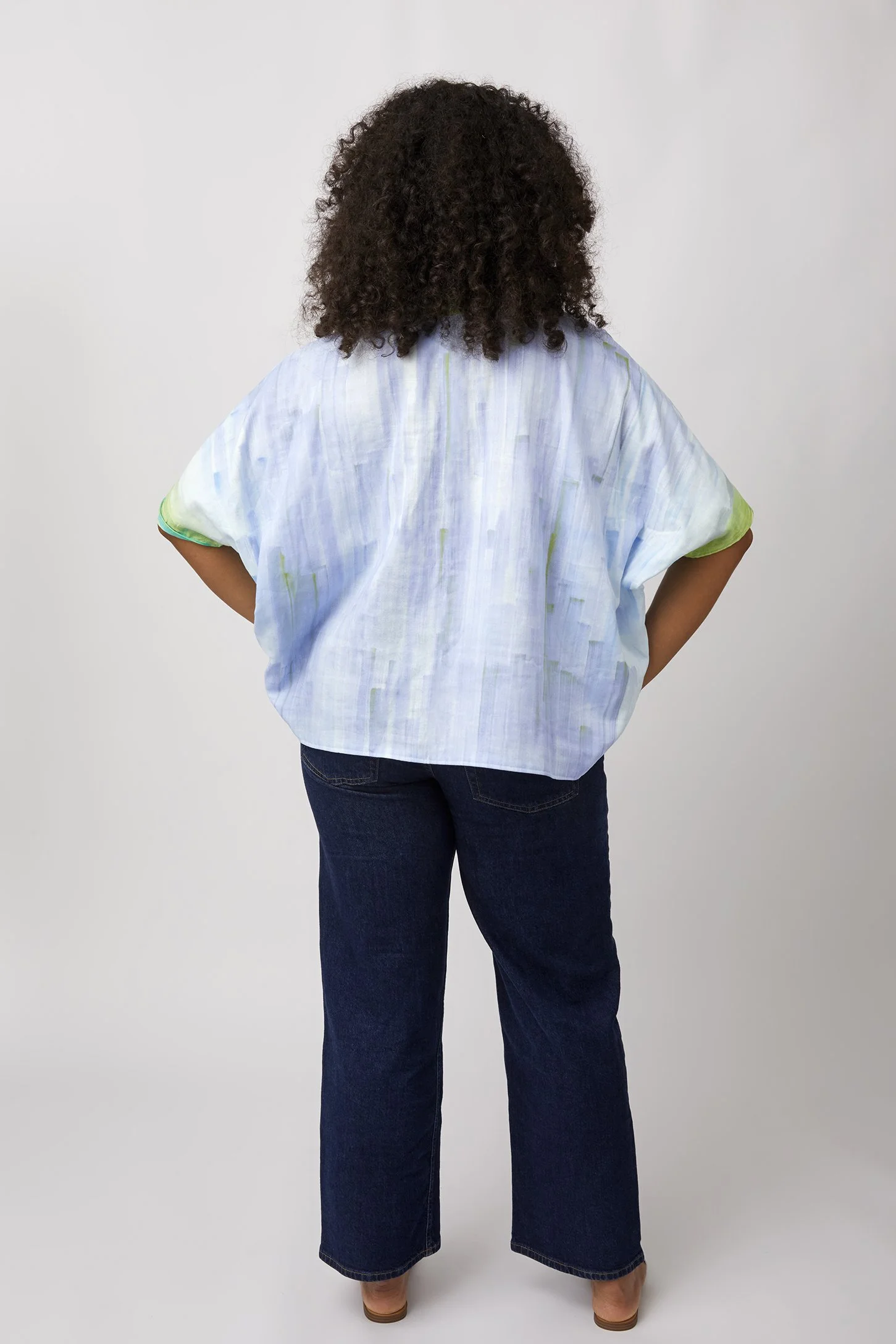 ZW4110 Nani Iro Artist Tunic Shirt with Collar Back.jpg
