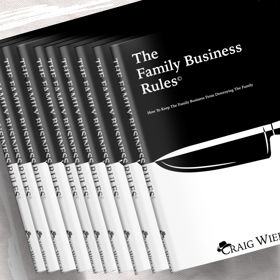 The Family Business Rules© - 10 Copies