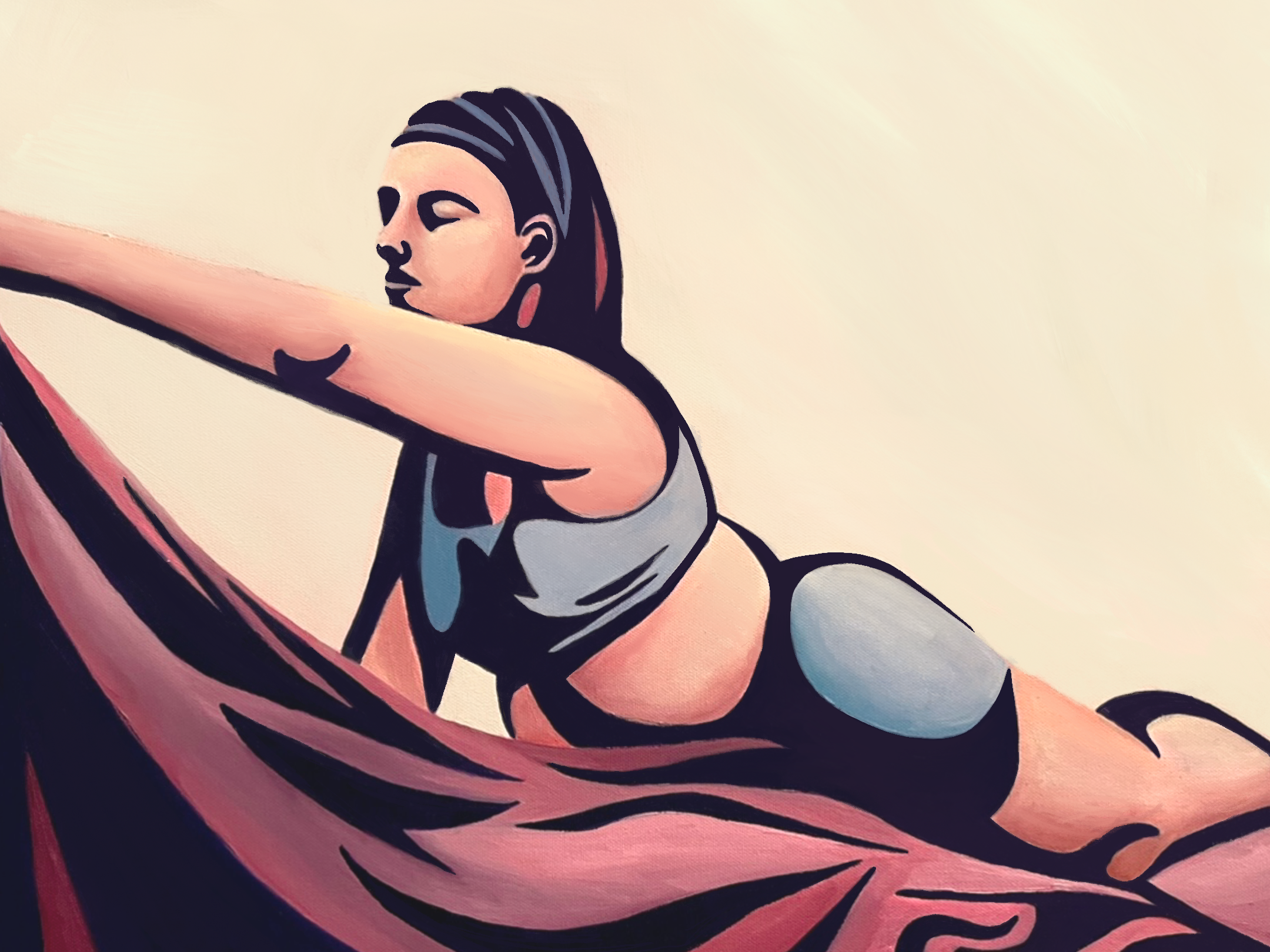 Softly 
2024
Oil on canvas