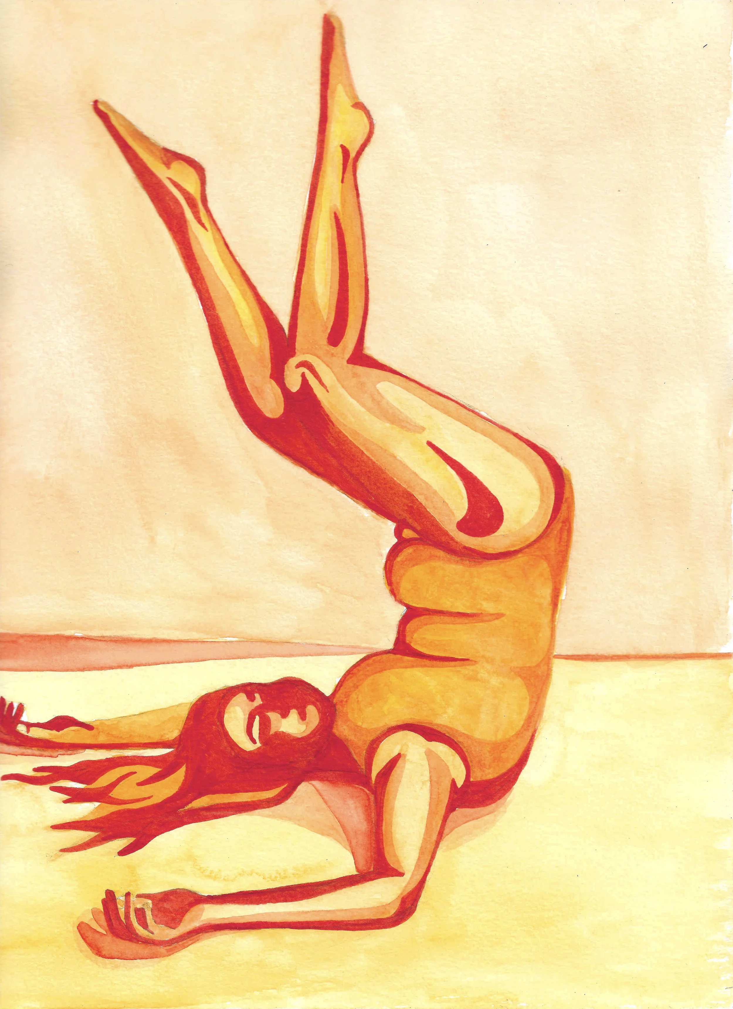 Perspective 
2026
Watercolor on paper