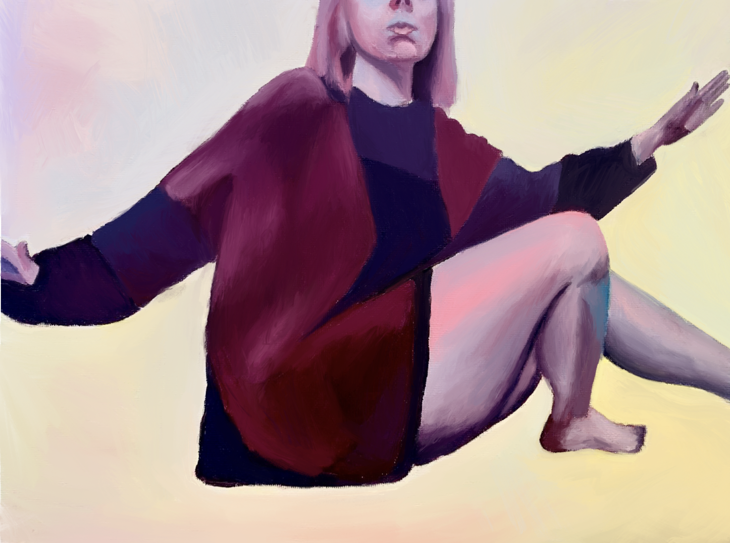 Untitled 
2022
Oil on canvas