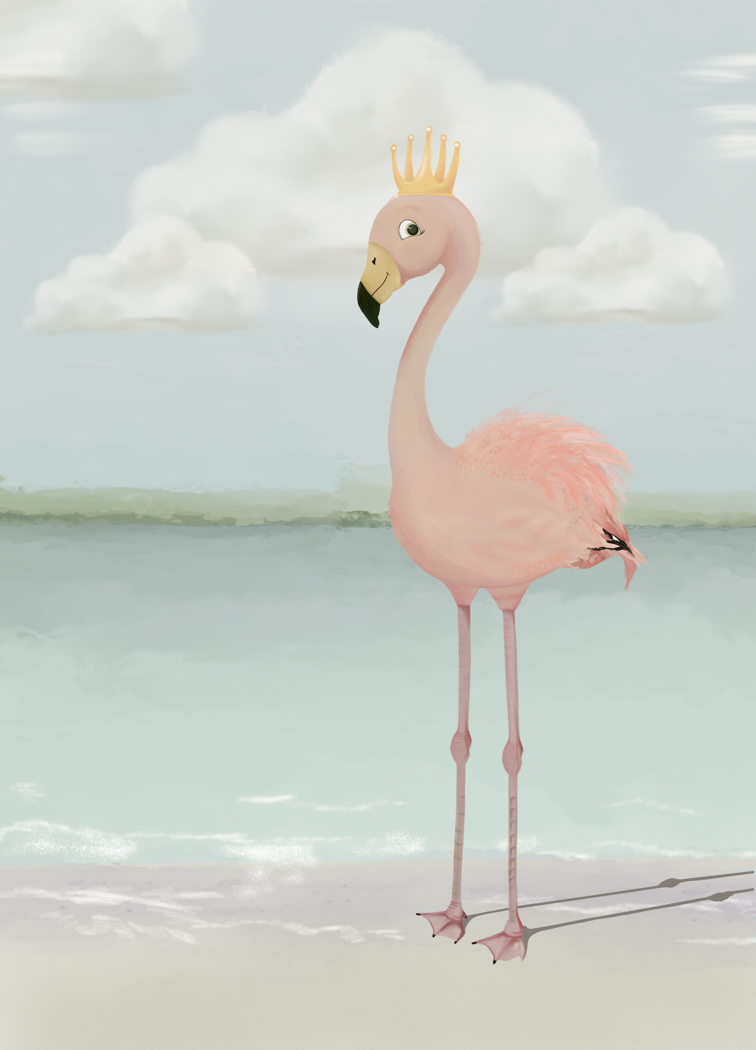 Daughter of the King Flamingo