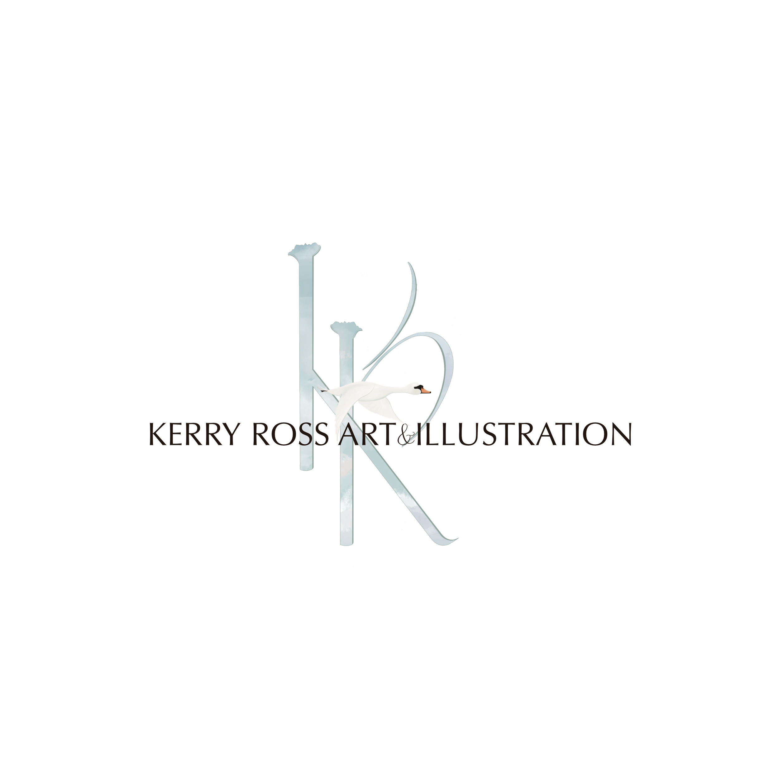 Kerry Ross Art Illustration Logo