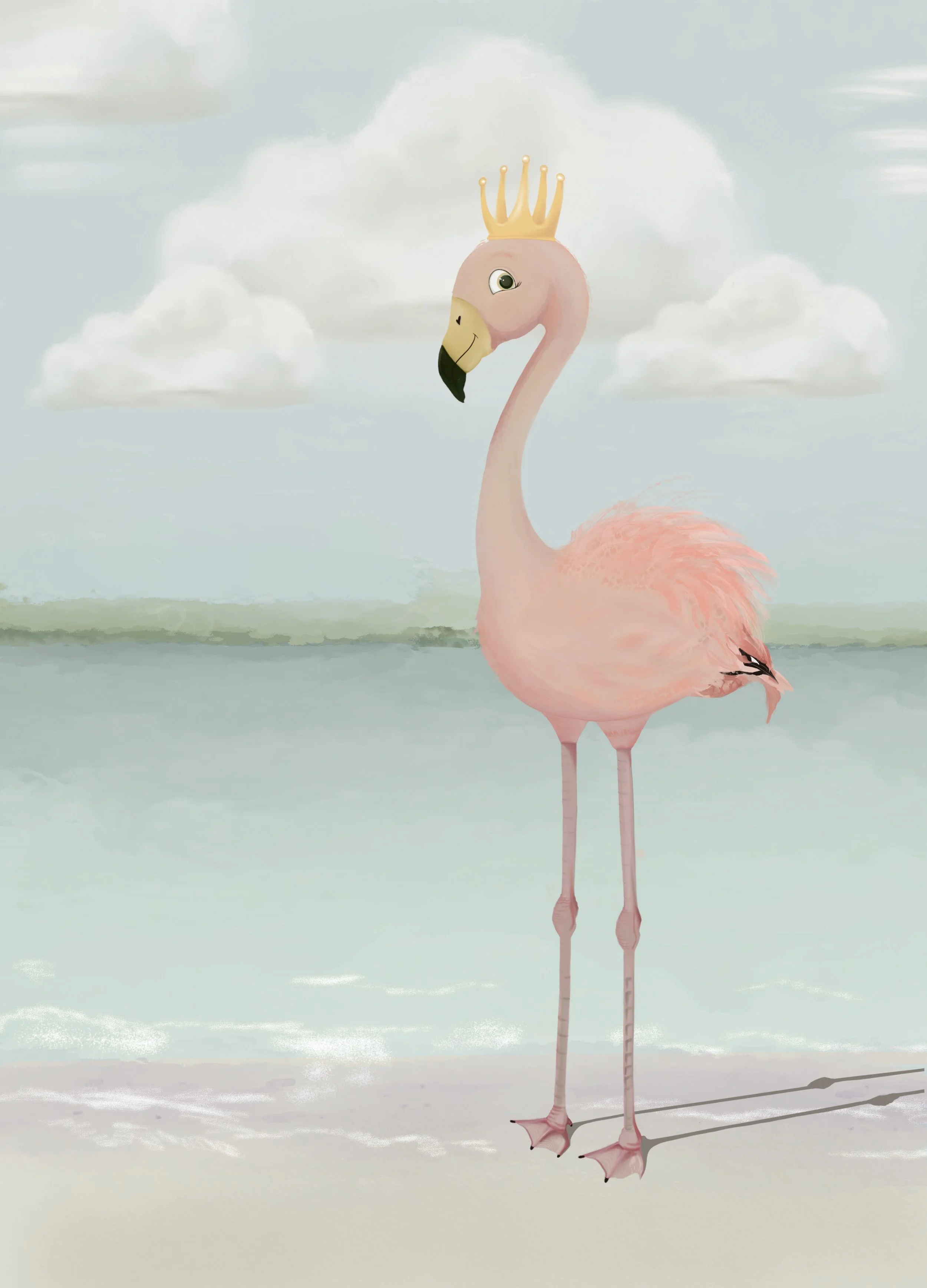 Daughter of the King Flamingo Children’s Coastal