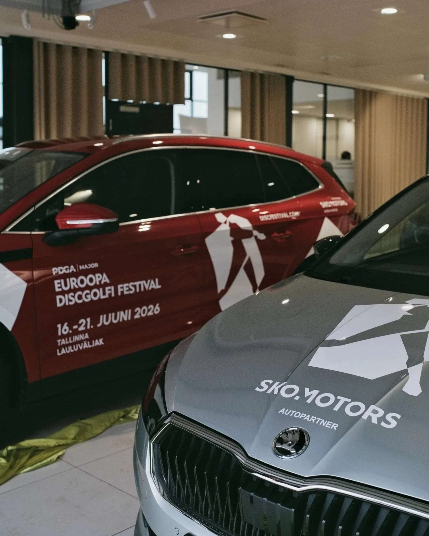SKO Motorsist sai Euroopa Discgolfi Festivali autopartner