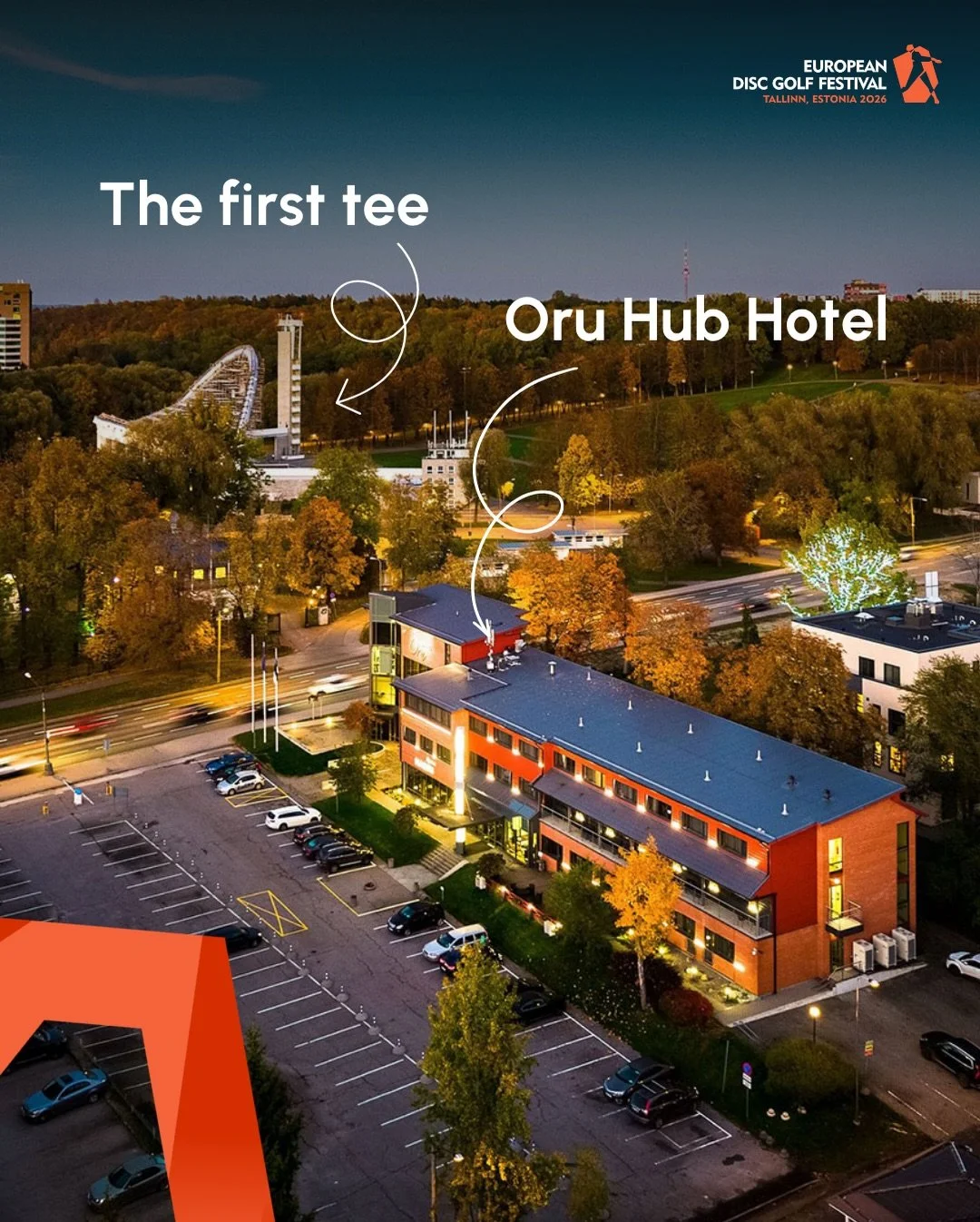 Only a few partner hotel spots left 👀

Still looking for a place to stay during the European Disc Golf Festival? Our partner hotel selection includes stays in the city center, just a 15-minute drive from Tallinn Song Festival Grounds, plus a very li