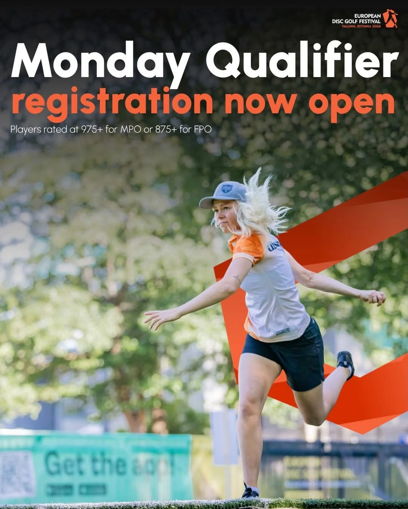 Last year at the European Disc Golf Festival, Amanda Lennartsson won the Monday Qualifier and went on to finish inside the top 20.

Now it&rsquo;s your turn. Monday Qualifier registration is now open for players rated 975+ in MPO and 875+ in FPO.

Pl