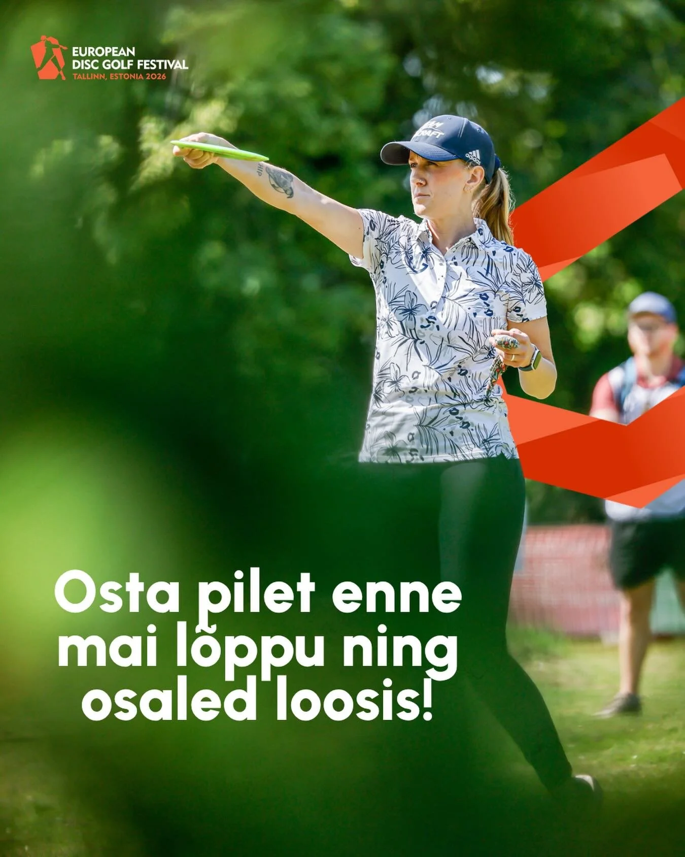 Osta pilet 16.-21. juunil Tallinna Lauluv&auml;ljakul toimuvale Euroopa Discgolfi Festivalile ning osales 3x100&euro; Luxadori kinkekaartide loosis! 🙌🏼

Luxadori valikust leiad preemium vitamiinid ja mineraalid tervele perele. V&otilde;itja kuuluta