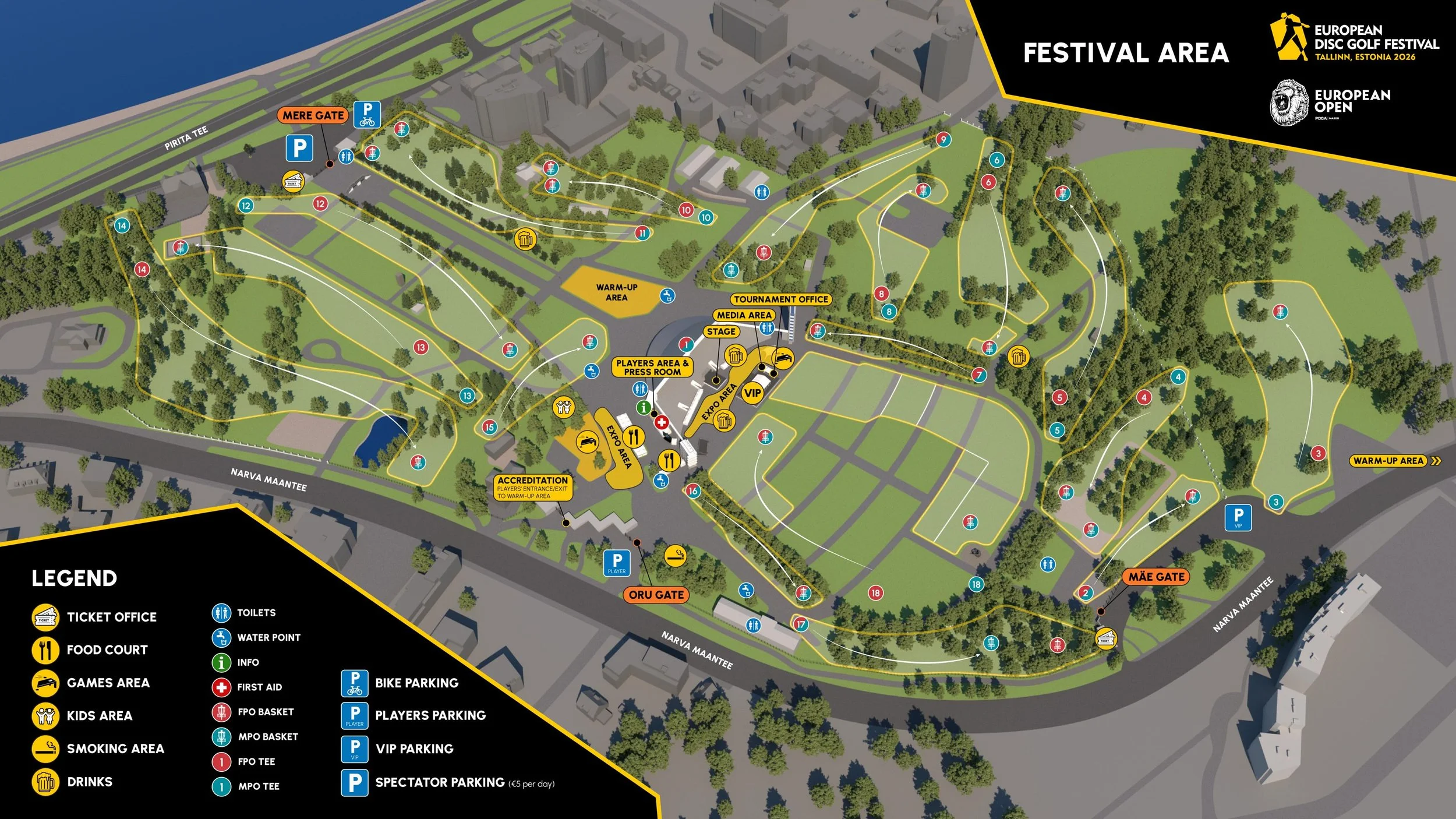 Lost? Not on our watch! 🙂&zwj;&harr;️

Our area map is now live, so you can check where everything is before you arrive. From spectator areas and food to activities, shopping and festival info, it&rsquo;s all there.

Save it for festival week and we