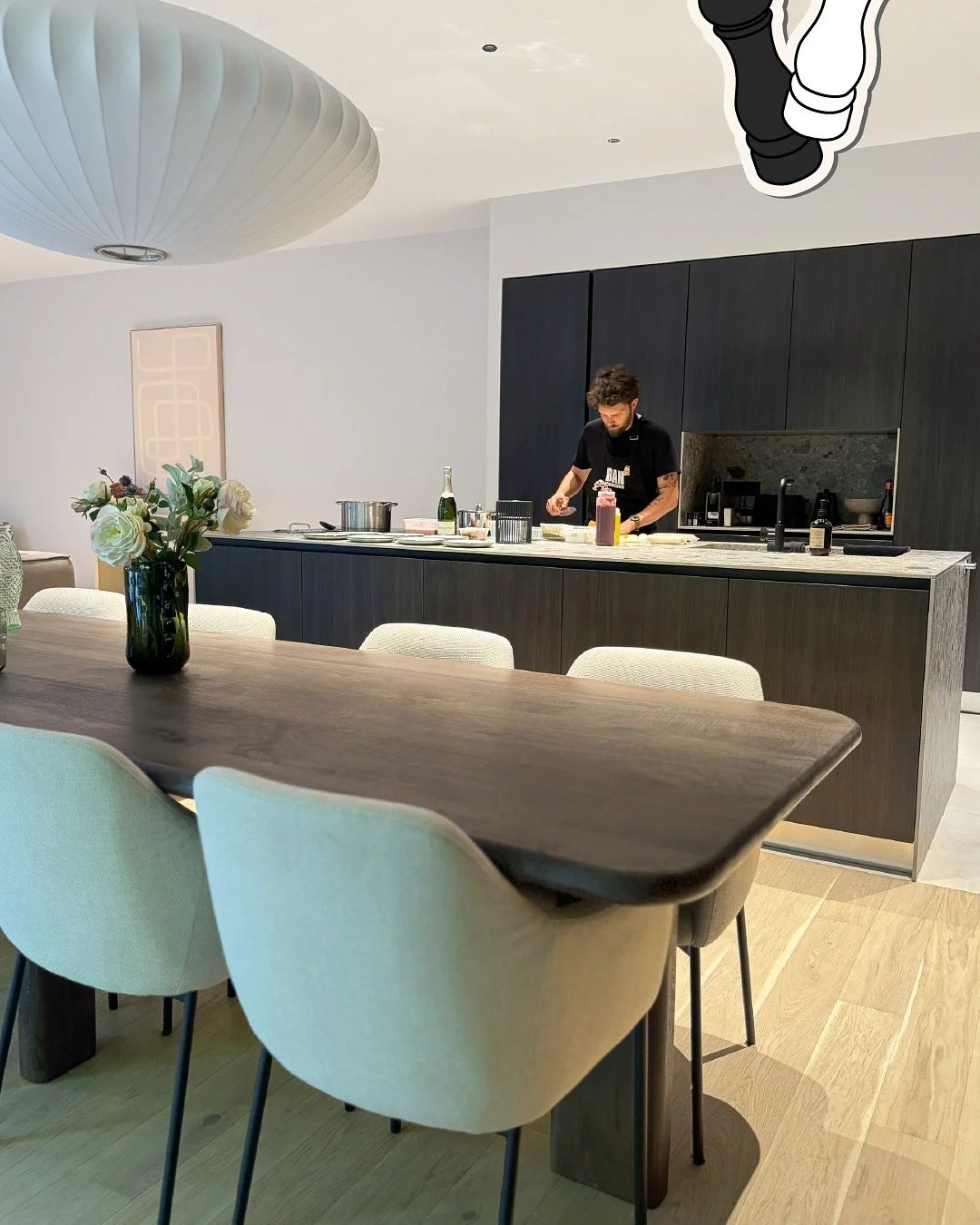 Quand le chef se d&eacute;place &agrave; vous !👨🏻&zwj;🍳🔪

Retour en images sur une prestation de chef priv&eacute; &agrave; l&rsquo;occasion d&rsquo;un EVJF cet &eacute;t&eacute;. Les h&ocirc;tes souhaitaient un repas frais, color&eacute; avec de