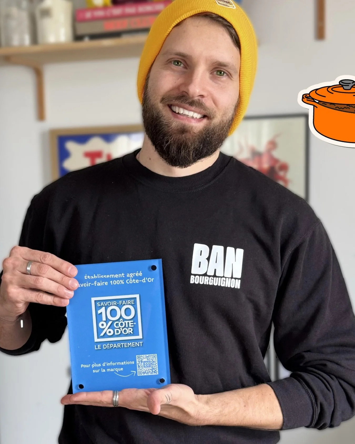 Quelle fiert&eacute; d&rsquo;en &ecirc;tre arriv&eacute; l&agrave; !

Apr&egrave;s avoir fait ses armes sur Instagram avec la page Chef Moutarde, nous sommes heureux et fiers de vous annoncer que depuis novembre 2025, nous sommes devenus agr&eacute;&