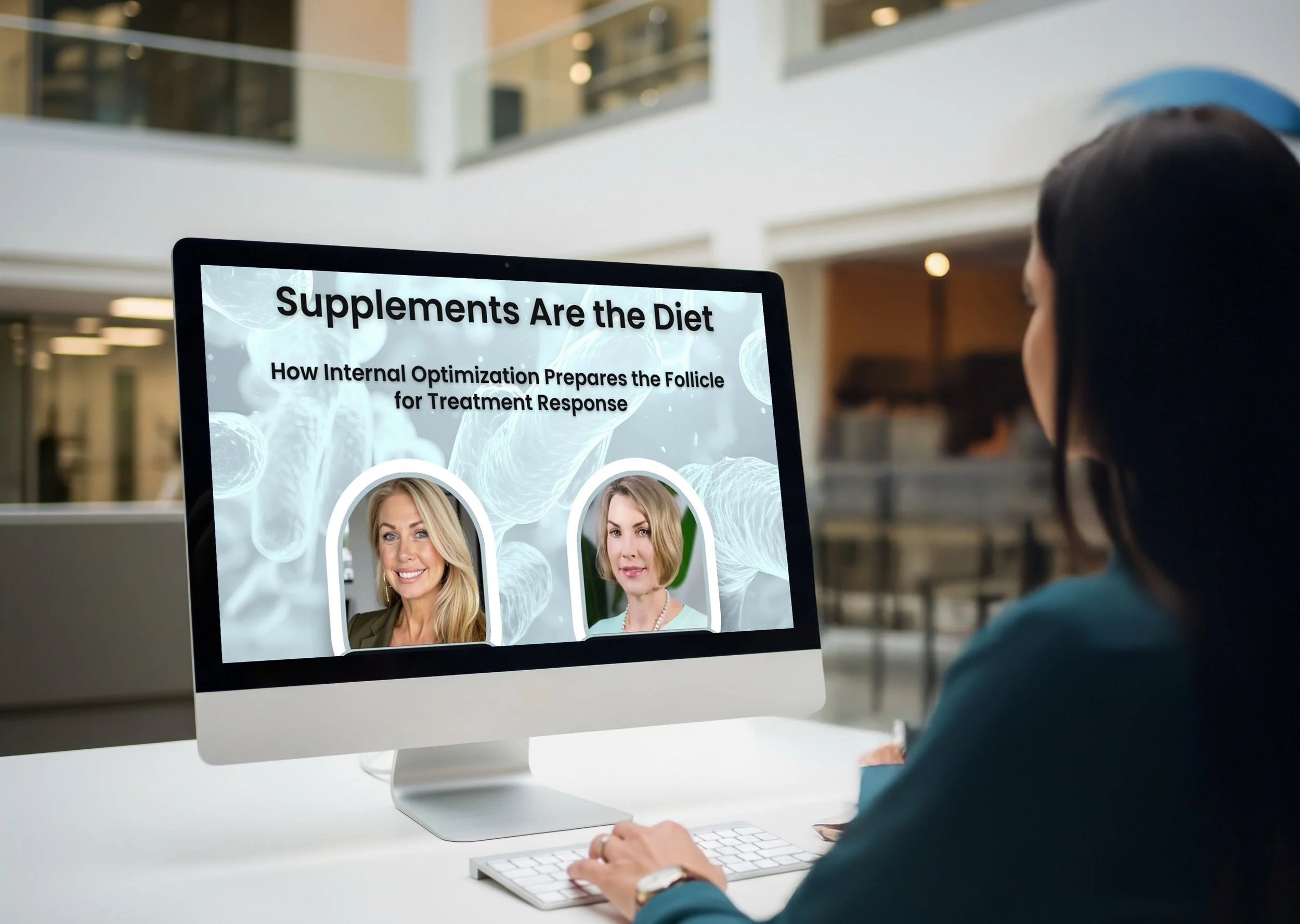 Webinar: Supplements Are the Diet– How Internal Optimization Prepares the Follicle for Treatment Response