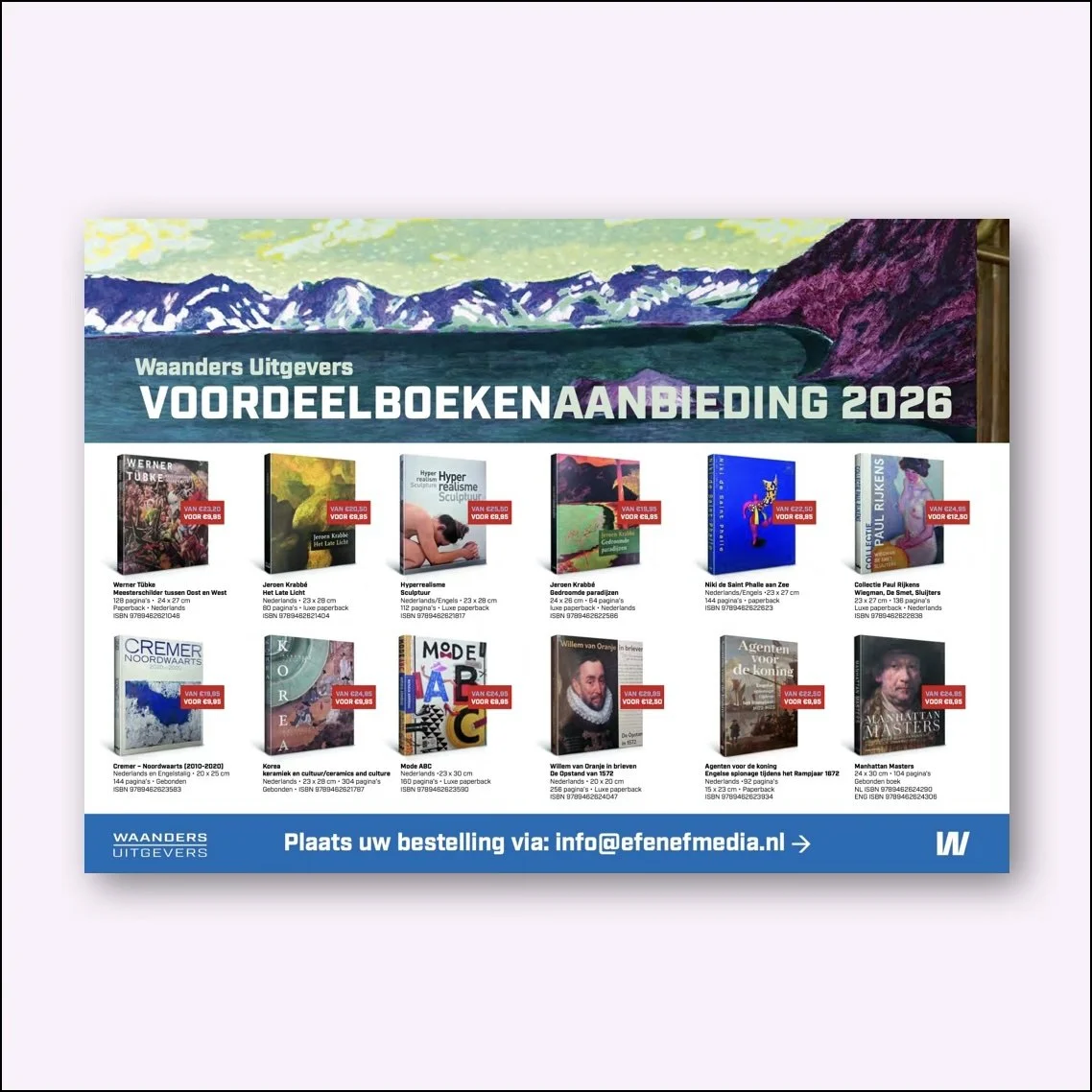 Waanders Uitgevers Voordeelboekenaanbieding