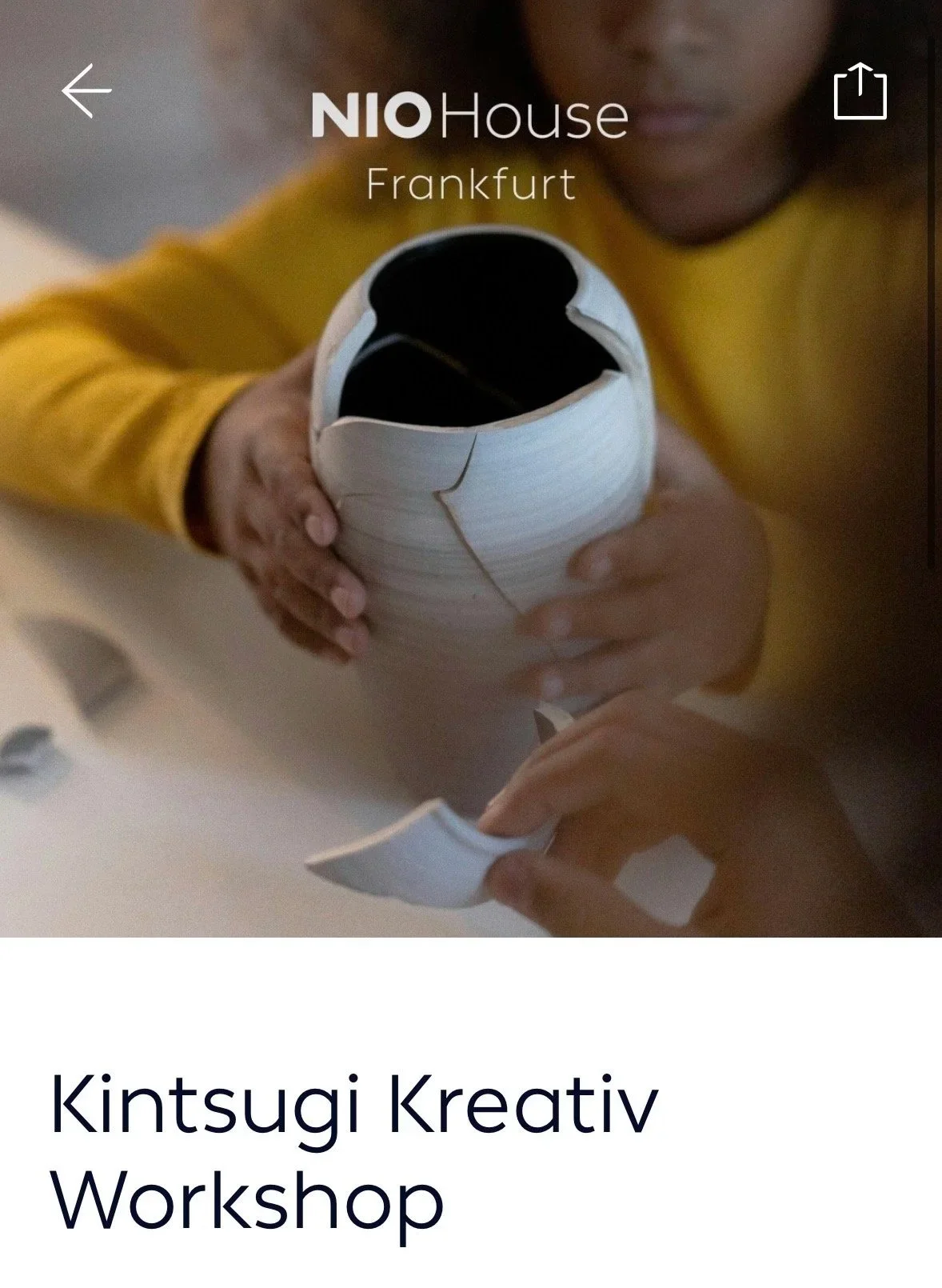 Kintsugi Kreativ Workshop