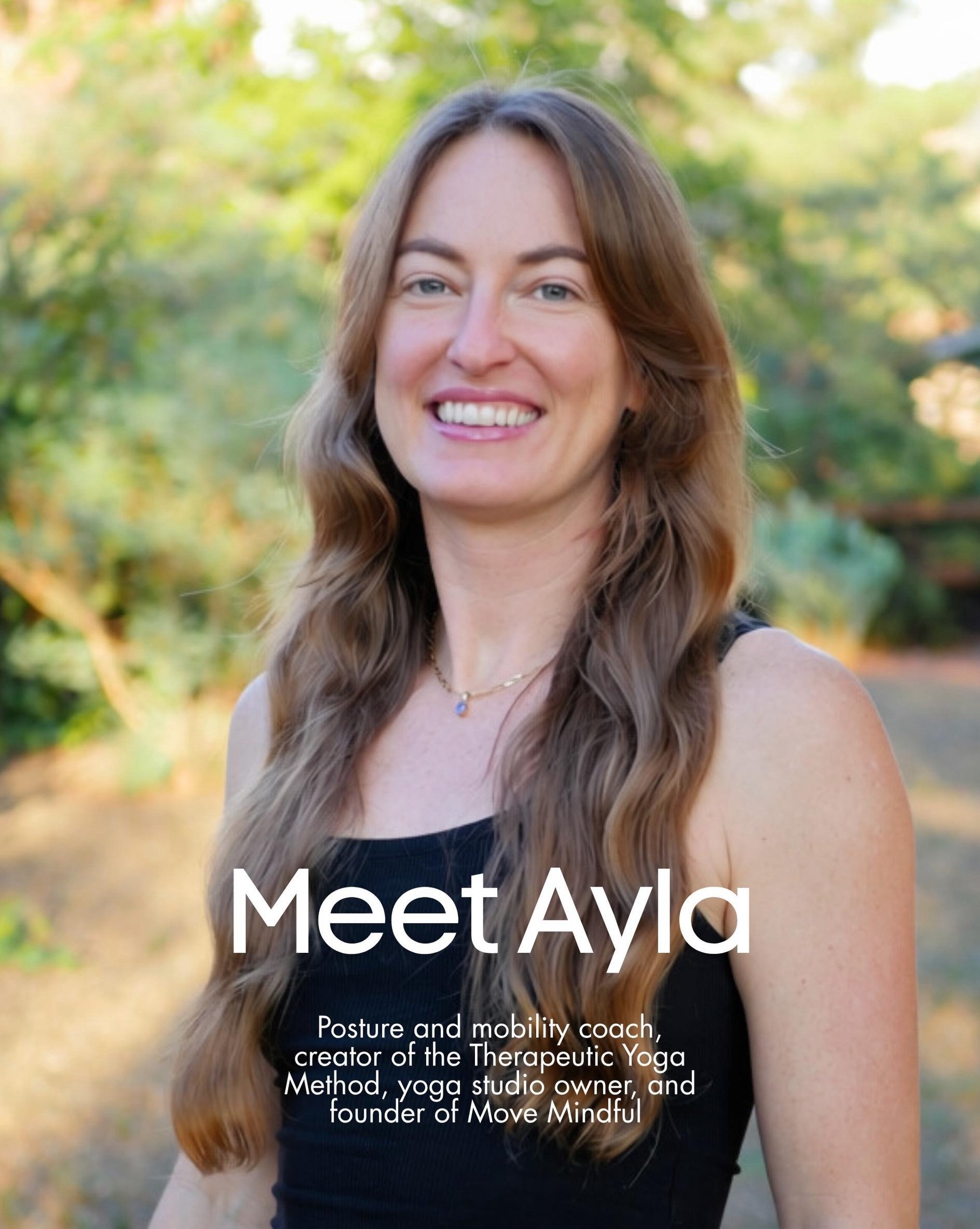 If we haven&rsquo;t officially met yet, I&rsquo;m Ayla.

I&rsquo;m the founder of @movemindfulstudio and the creator of the Therapeutic Yoga Method.

I also own a yoga studio in Sedona, Arizona, where I teach hundreds of students each week how to imp