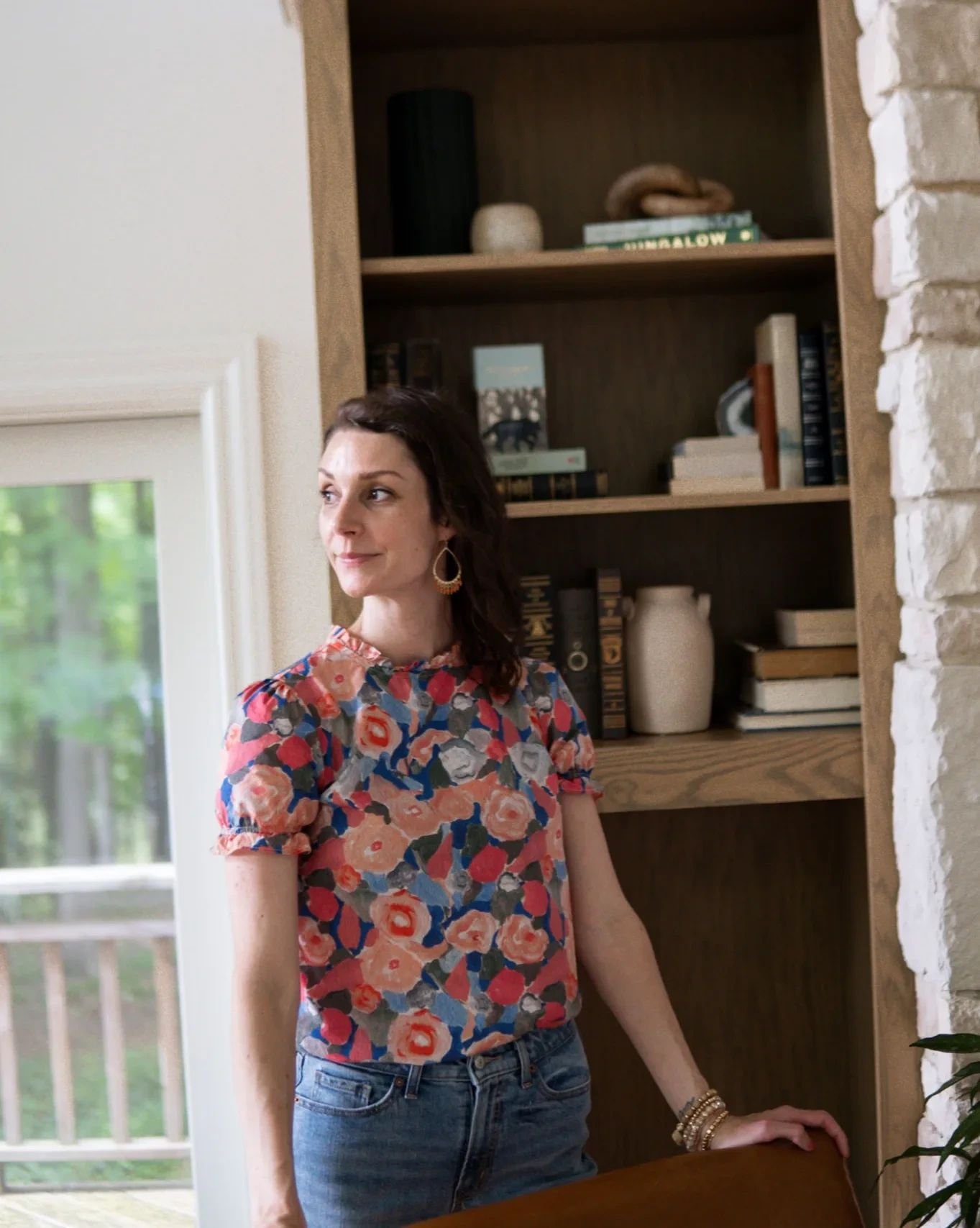 Here's another set of before and after photos: The first two pics are from the in-home styling sesh, the last two are before styling. 

This styling session took place at an ongoing dream home renovation that began early last year (check my feed or w