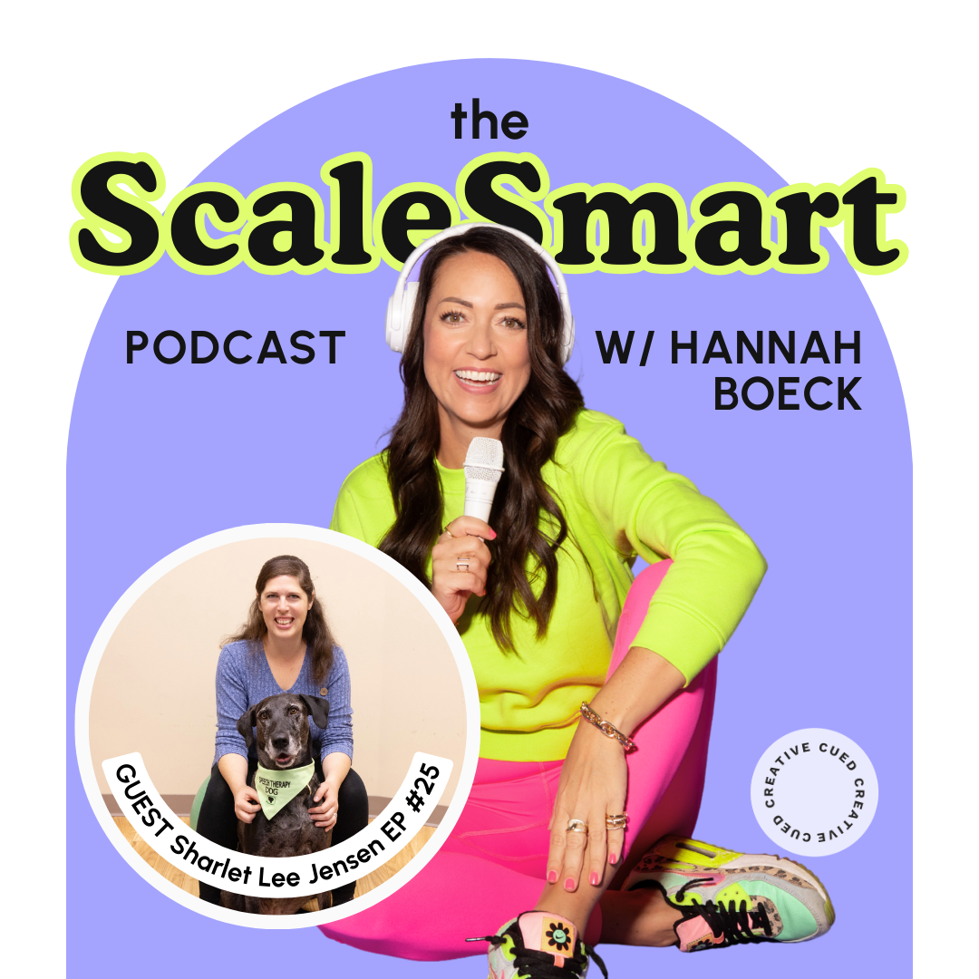 speech therapy dog on podcast