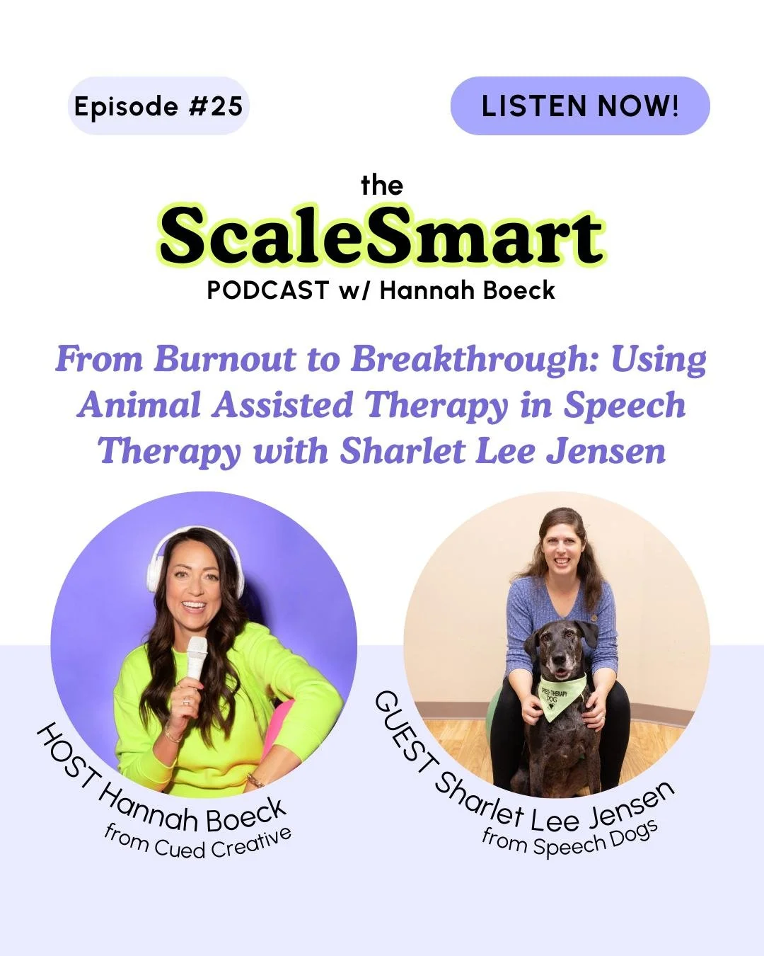 What happens when you partner with an amazing business coach to create your first website?  Things snowball into a full-blown side business, centered on empowering others to follow their animal-assisted therapy passion!

Check out the latest episode 