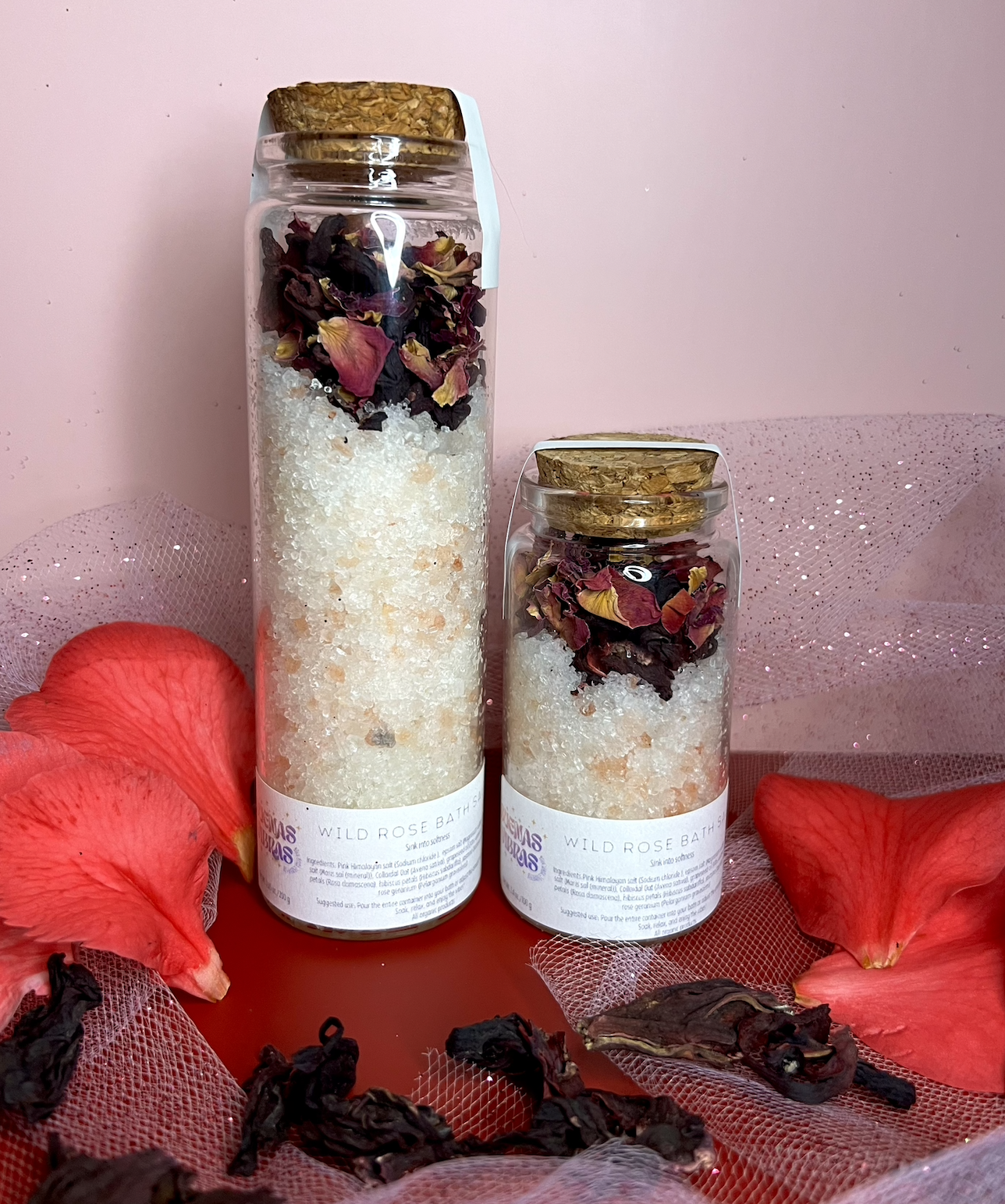 Wild Rose Bath Salt