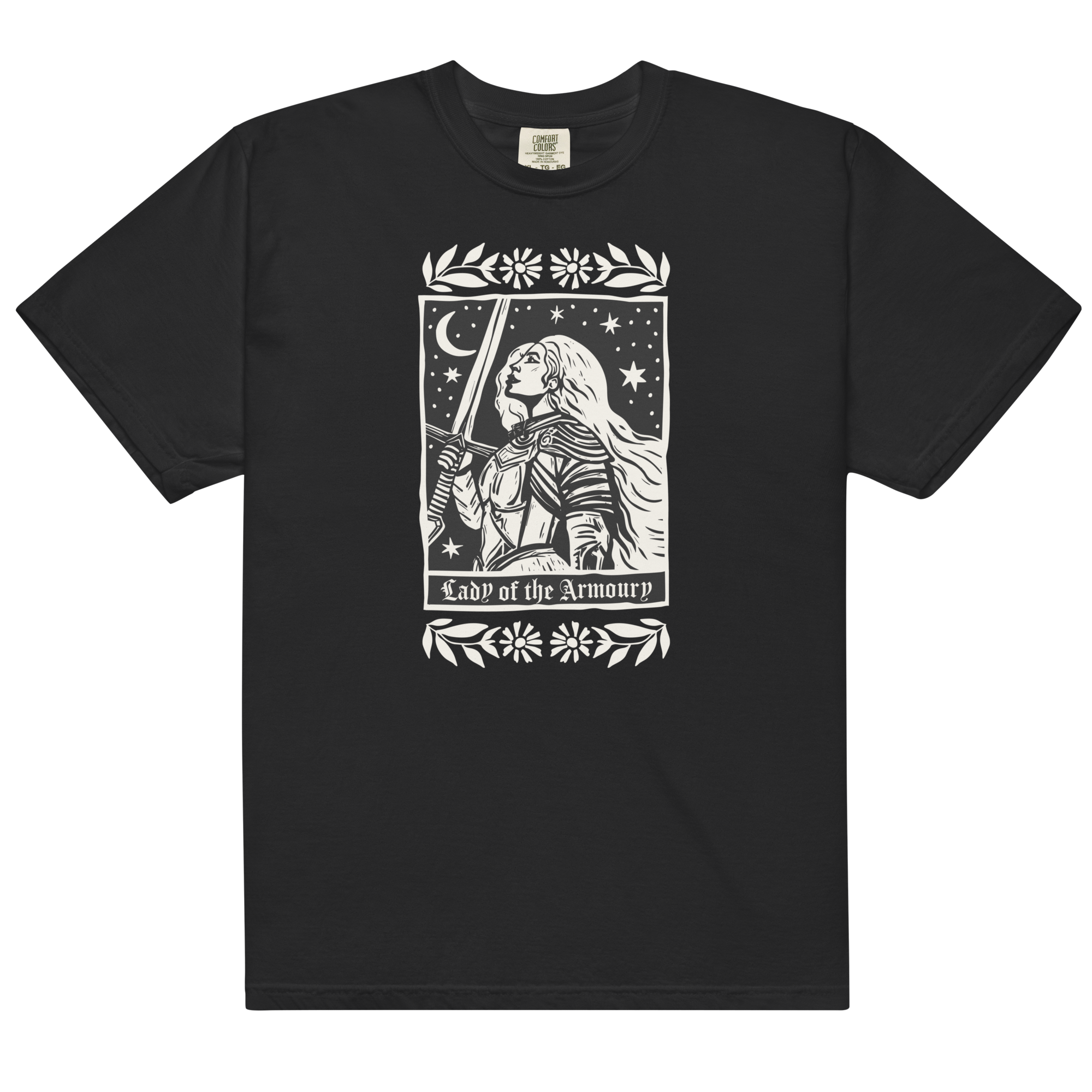 Lady of the Armoury Heavyweight Tee