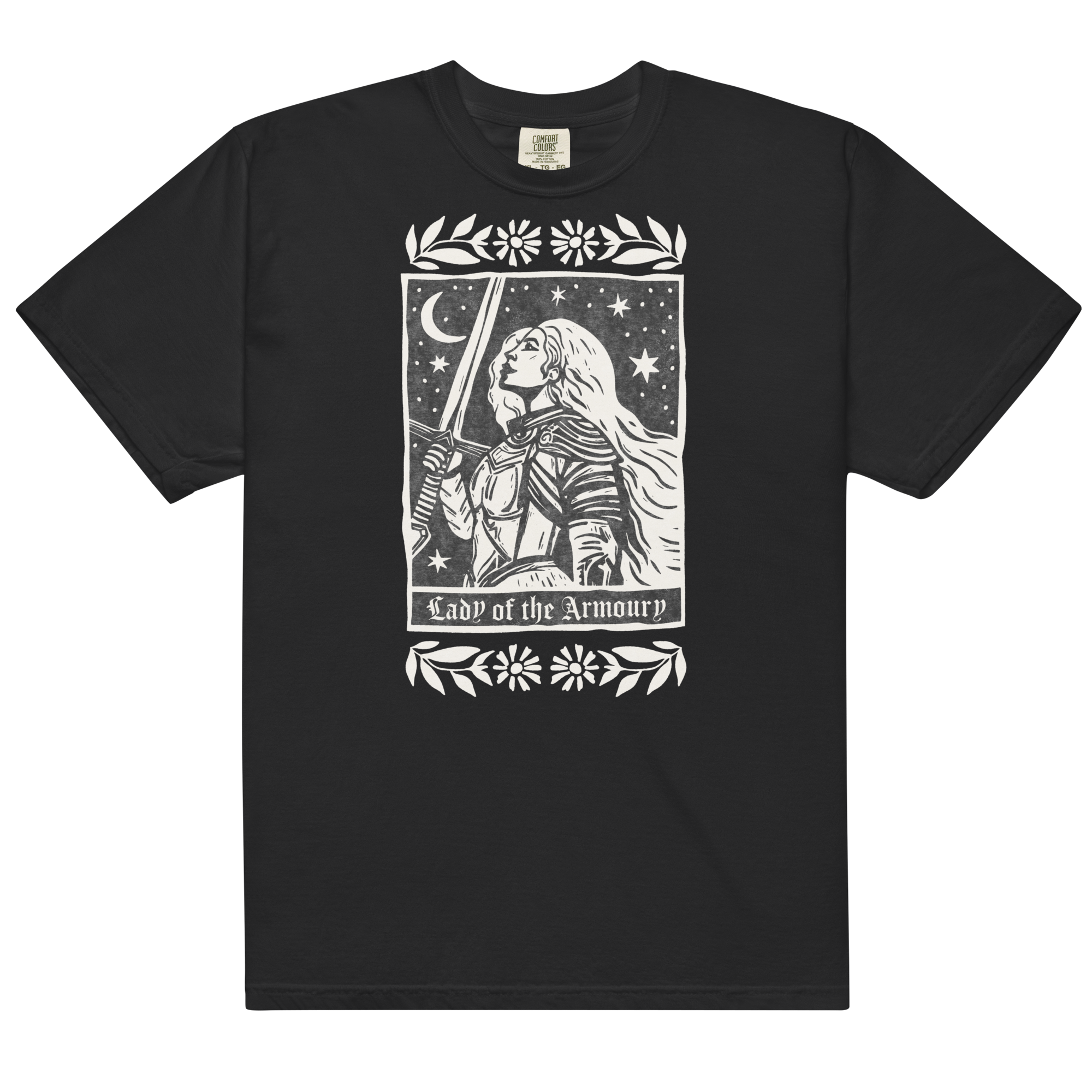 Lady of the Armoury Heavyweight Tee