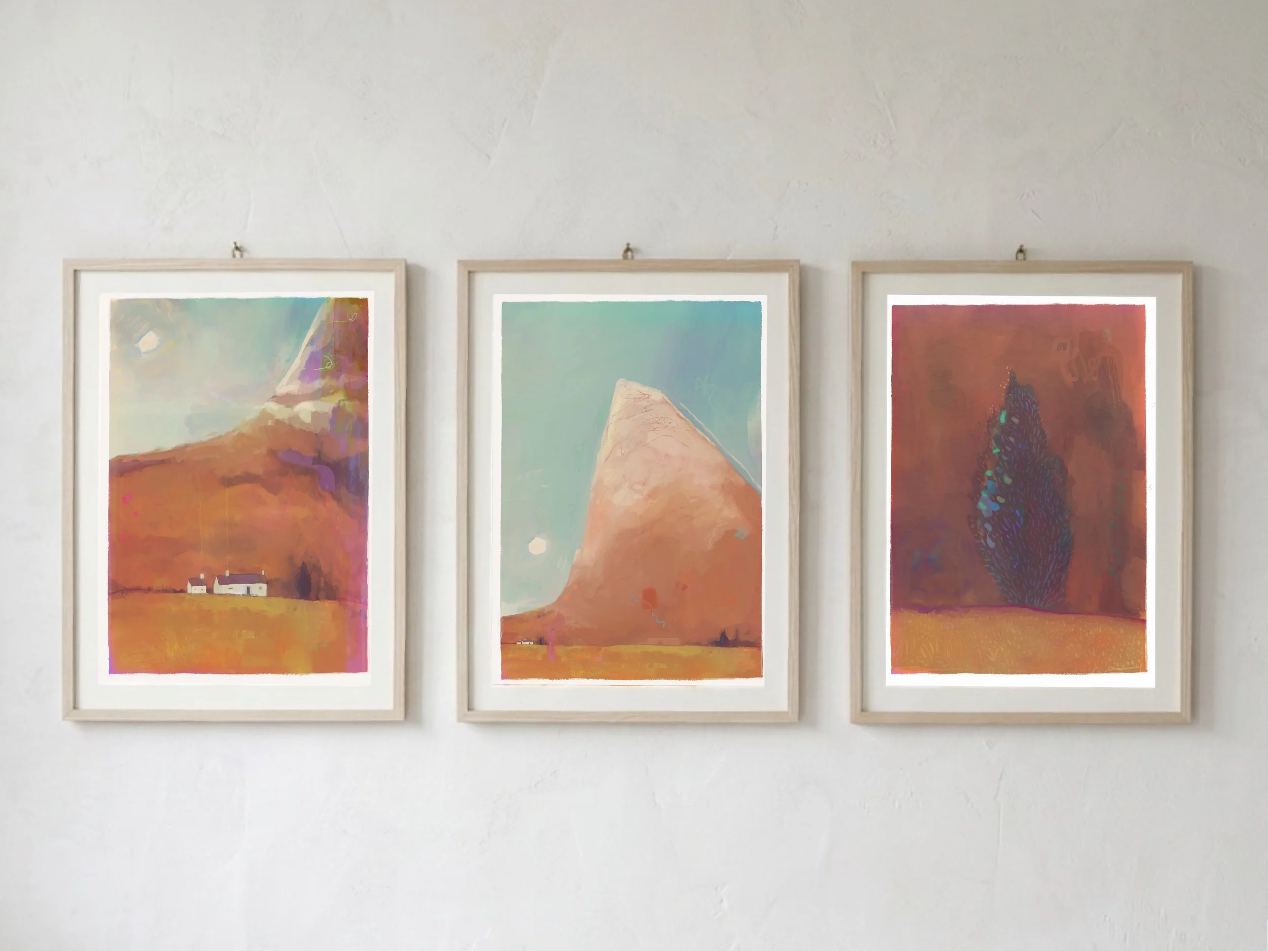 Eryri Tryptych - Set of 3 A4 signed prints
