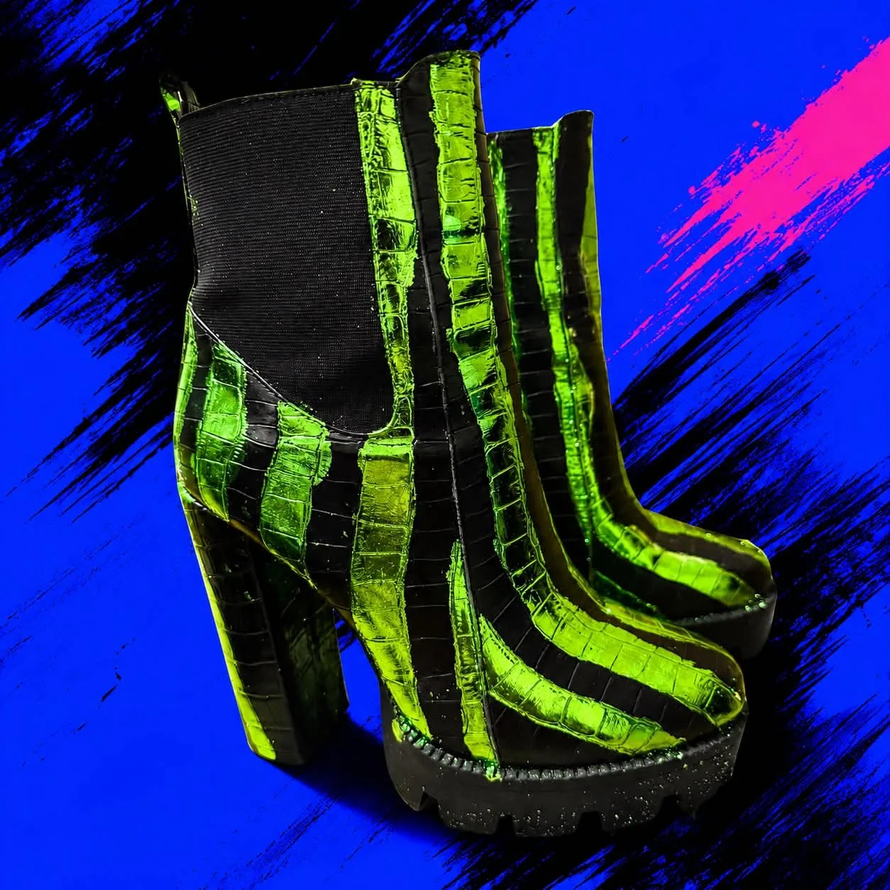 Green and black boots.JPG