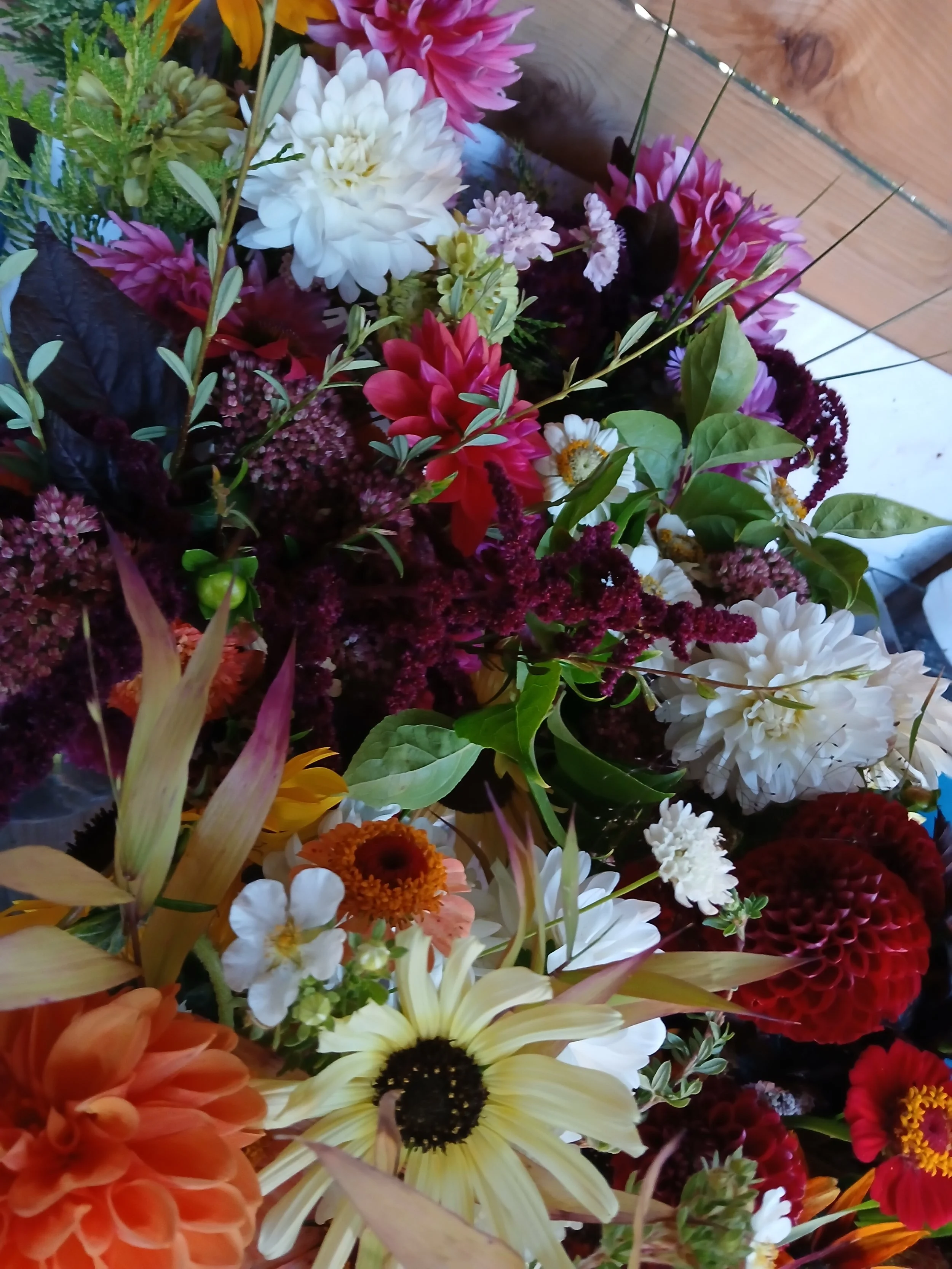 Farm Fresh Flower Arranging Workshops August 23 &amp; 27