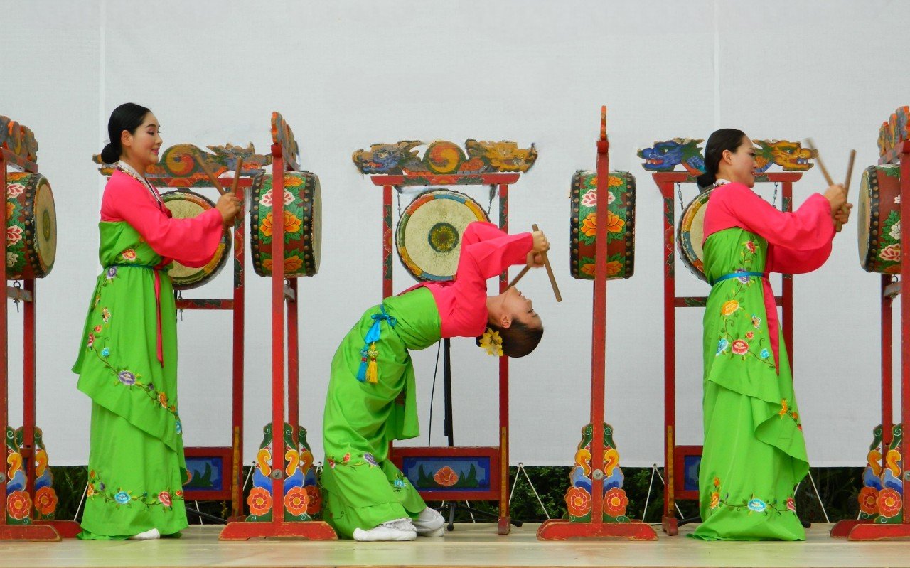 Korean Classical Music and Dance Co-drums.jpg