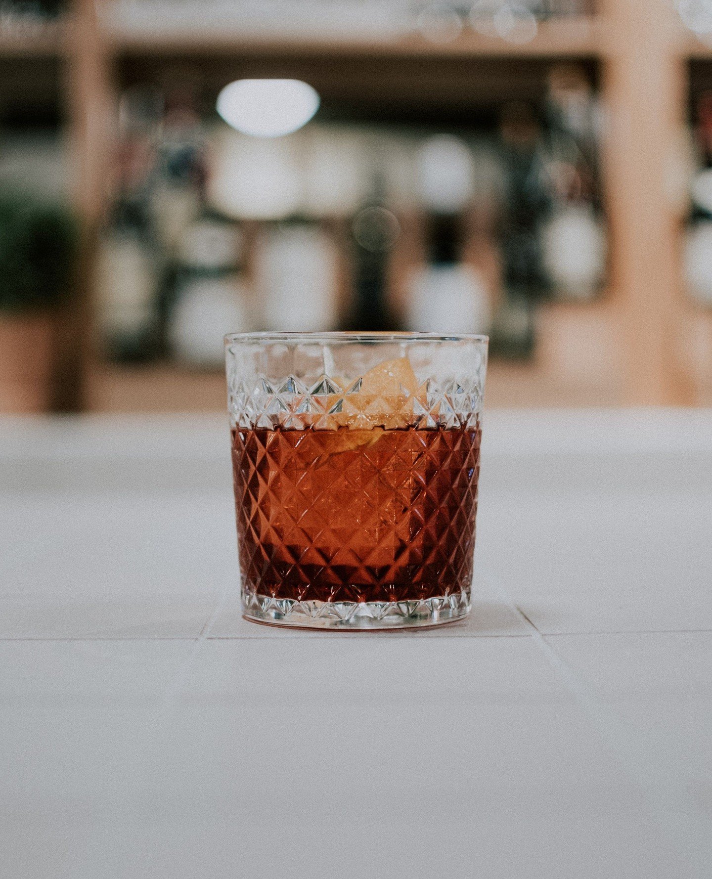 NEGRONI. 🍊 Transport yourself to the cobblestone streets of Italy with this signature cocktail &mdash;  a tantalizing blend of equal parts gin, sweet vermouth, and Campari, this iconic drink offers the perfect balance of bitterness, herbal complexit