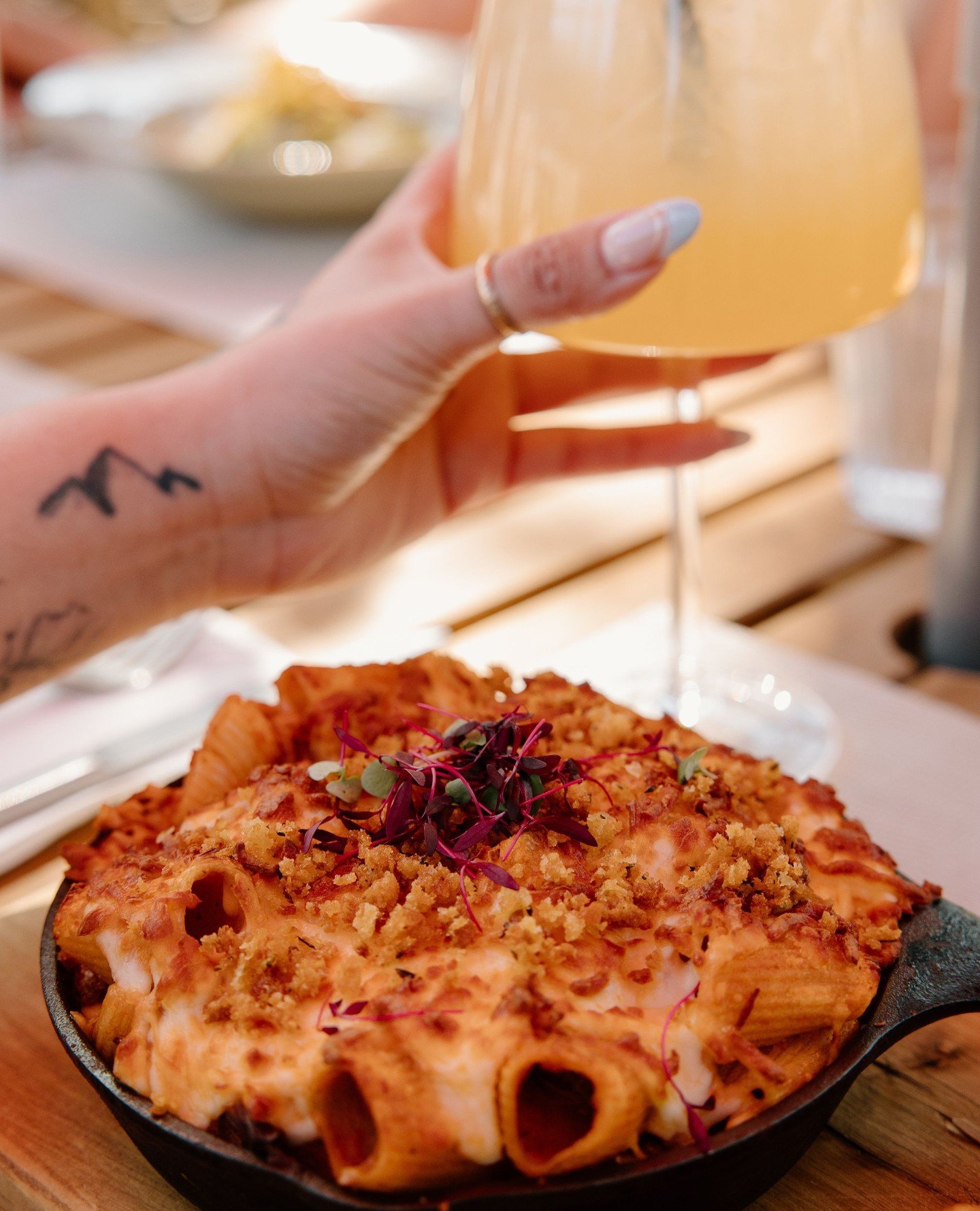 Slow Sundays, made local.⁠
⁠
Our baked short rib pasta starts with tender short rib from 63 Acres&mdash;locally raised and slow-braised till it falls apart. It&rsquo;s tucked into rigatoni with rich tomato sauce, melted mozzarella, golden breadcrumbs