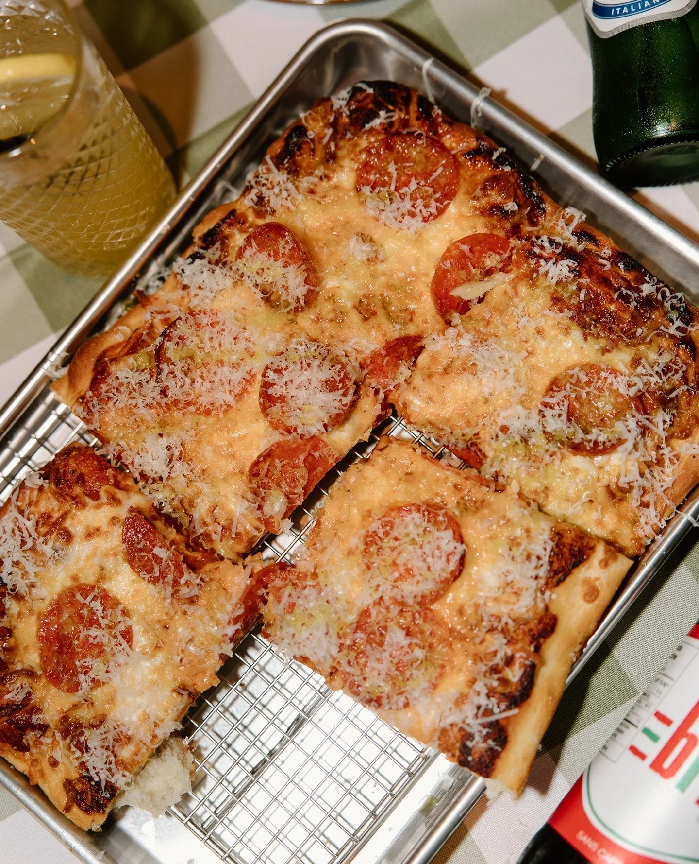 Keep it casual, keep it cheesy. $5 off all dine-in piccolo pizzas every Wednesday. Your table&rsquo;s waiting.