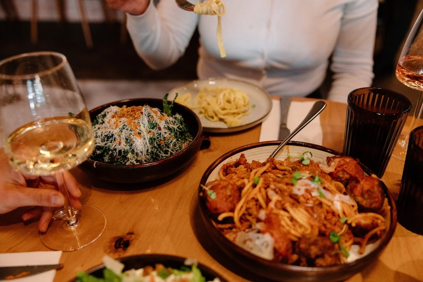 Our family share menu is made for slow evenings and shared plates. It feeds 3&ndash;4 and it's available every day, with $20 off on Tuesdays. ⁠
⁠
~ $115 every day⁠
~ Tuesday nights: $95 + $5 off all wine bottles⁠
⁠
See you for dinner!