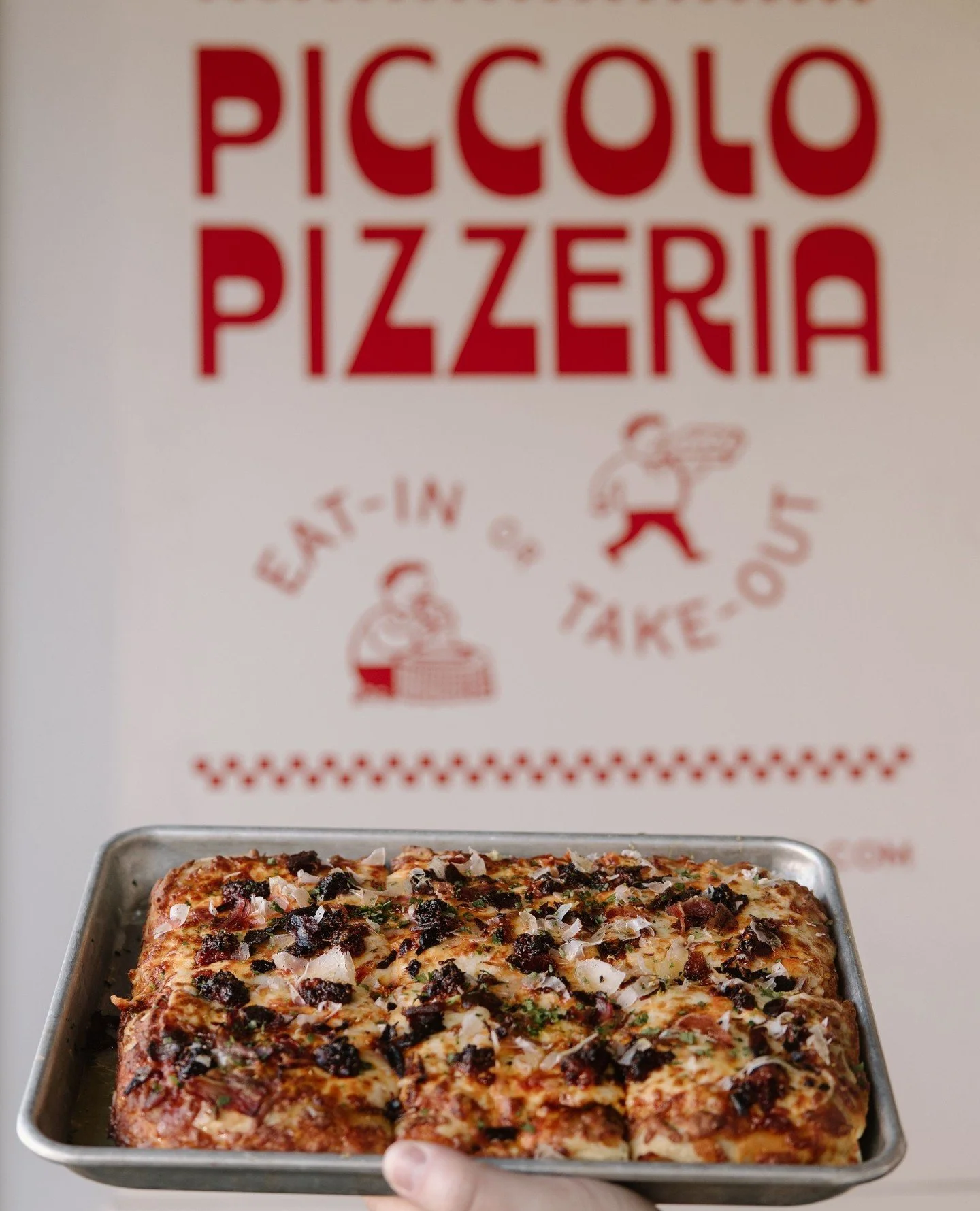 New pizza just dropped, and she&rsquo;s got a kick.⁠
Red pizza base topped with mozzarella and nduja, garnished with grana padano, crispy pancetta and parsley with hot honey drizzled on top and served with a side of pickled shallots.⁠
⁠
Available now