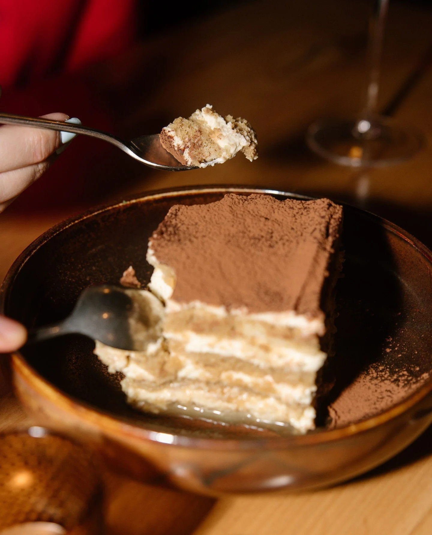 Tiramisu. Fluffy, creamy, unapologetically irresistible.⁠
One spoon in and you&rsquo;re not sharing.