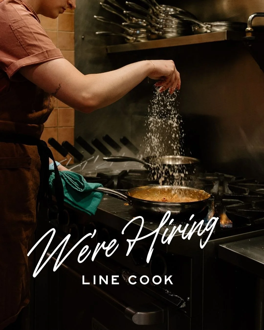 Join the Amici kitchen team. 🍝⁠
We're looking for a Line Cook to help bring great food and hospitality to the table.⁠
⁠
Apply at crew@amiciwinebar.com.