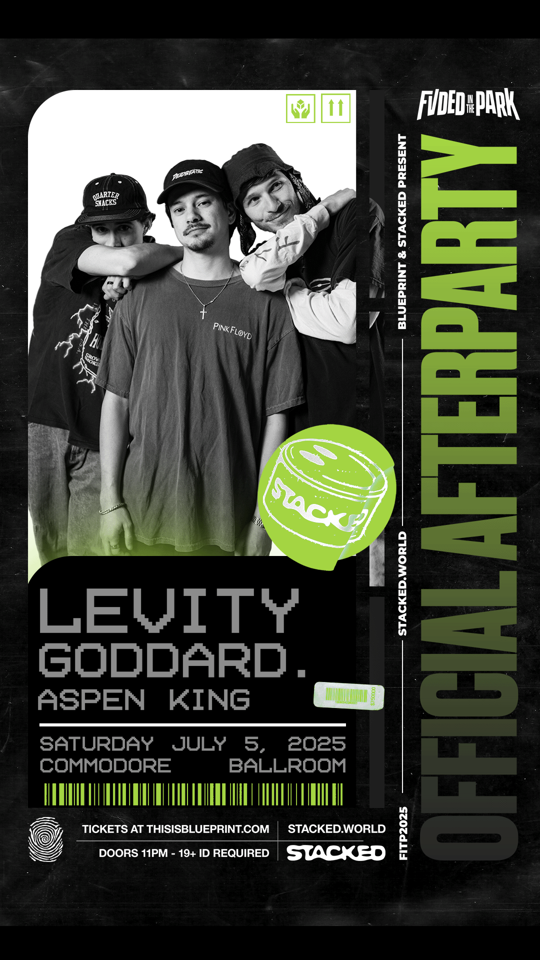 Stacked pres. LEVITY + GODDARD - FVDED DAY 2 AP