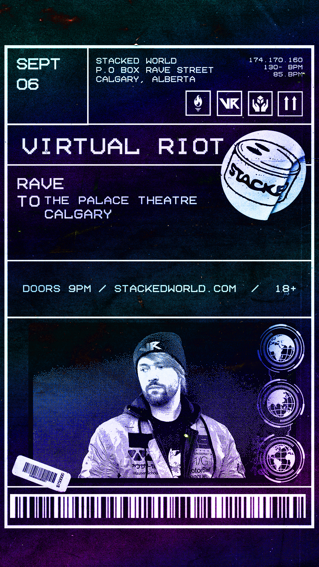 Virtual Riot - September 6th @ Palace Theatre