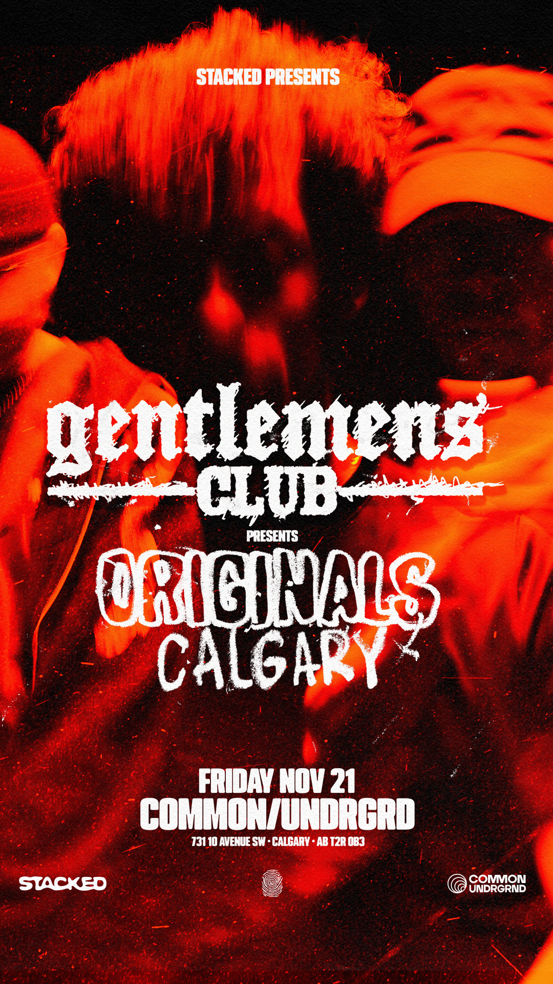 Gentlemans Club: Originals Tour (Calgary)