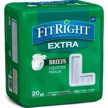 FitRight Extra Incontinence Briefs