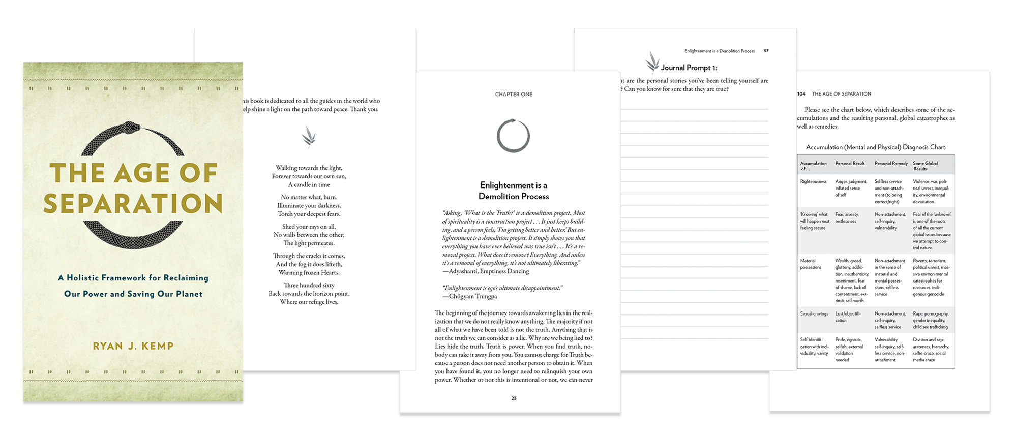 The Age of Separation Interior design spread