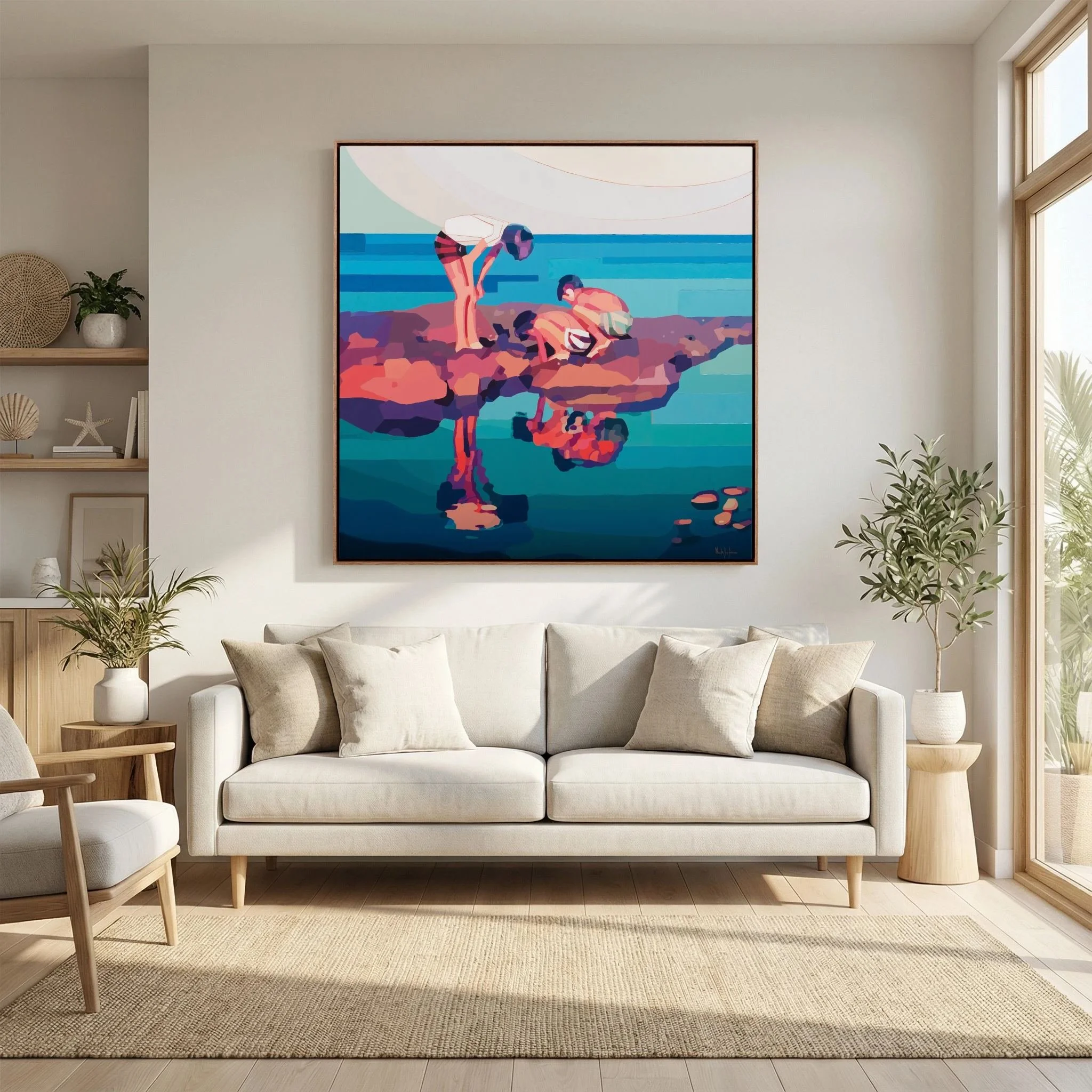 When Everything Was New- Canvas Print - Henry & Joy