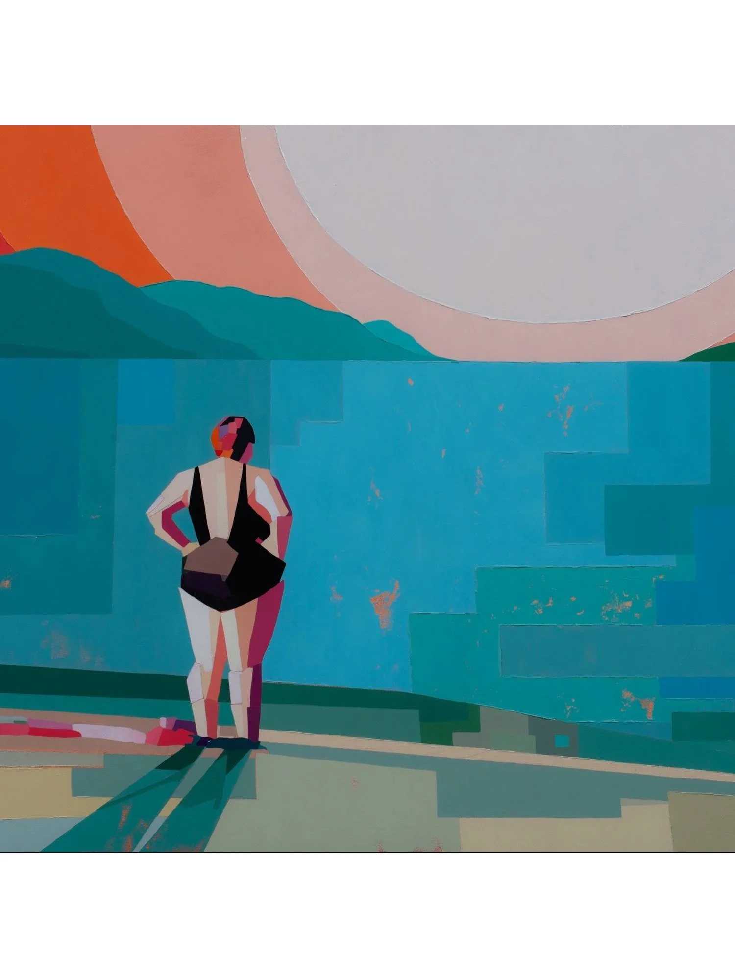 The-Captain-large-woman-beach-colorful-painting-Nicola-Joy-Johnson.jpg