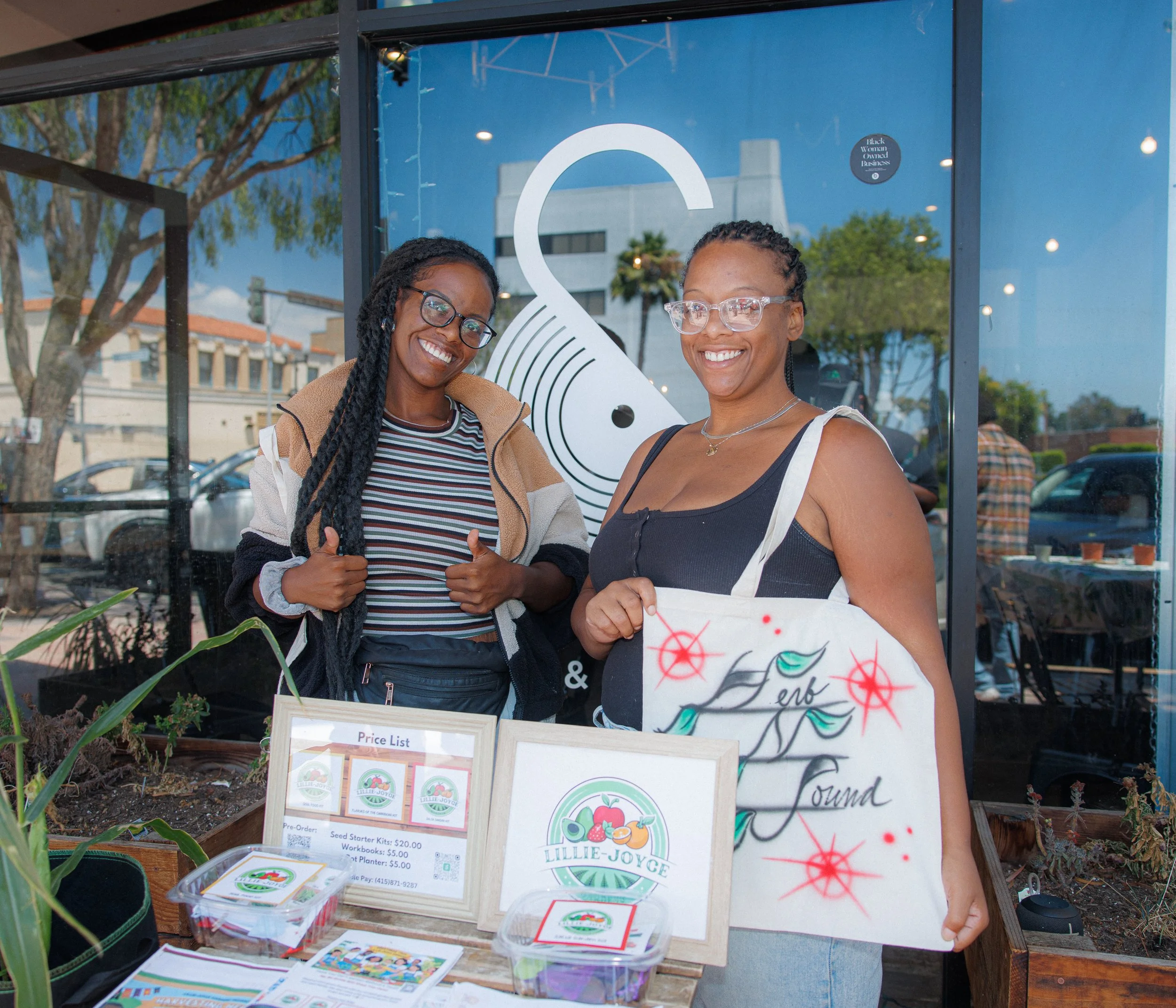 "The Seed", a workshop dedicated to showing people how they can start gardens with limited space. Showcasing that growth happens even in the most humble beginnings. Grow that tomato plant.