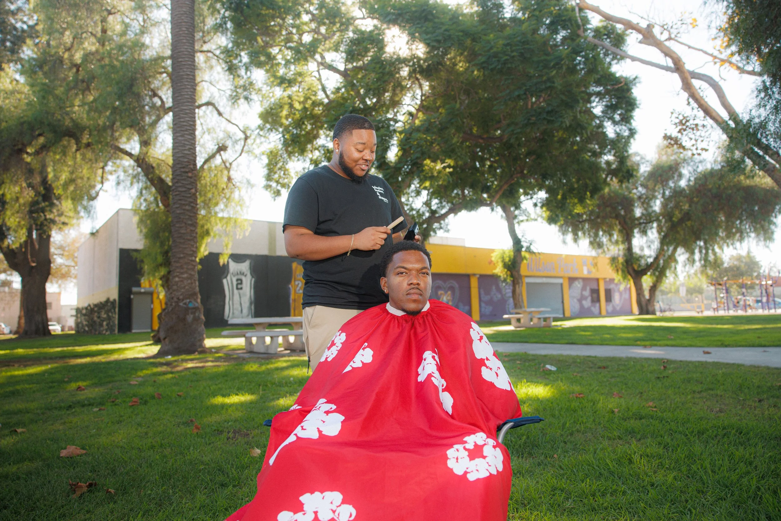 LJ and Jaylan. The Power of a Barber.