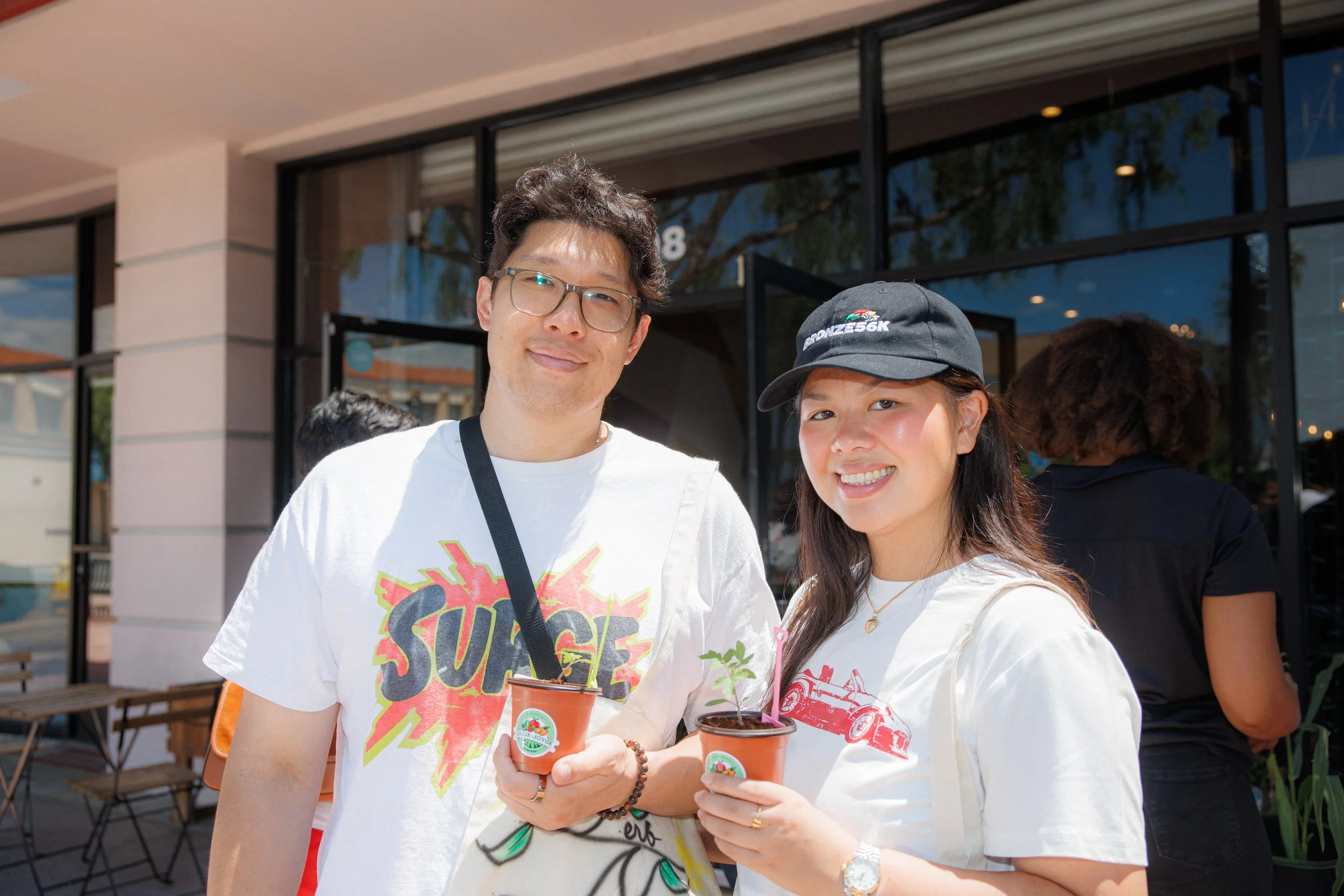 "The Seed", a workshop dedicated to showing people how they can start gardens with limited space. Showcasing that growth happens even in the most humble beginnings. Grow that tomato plant.